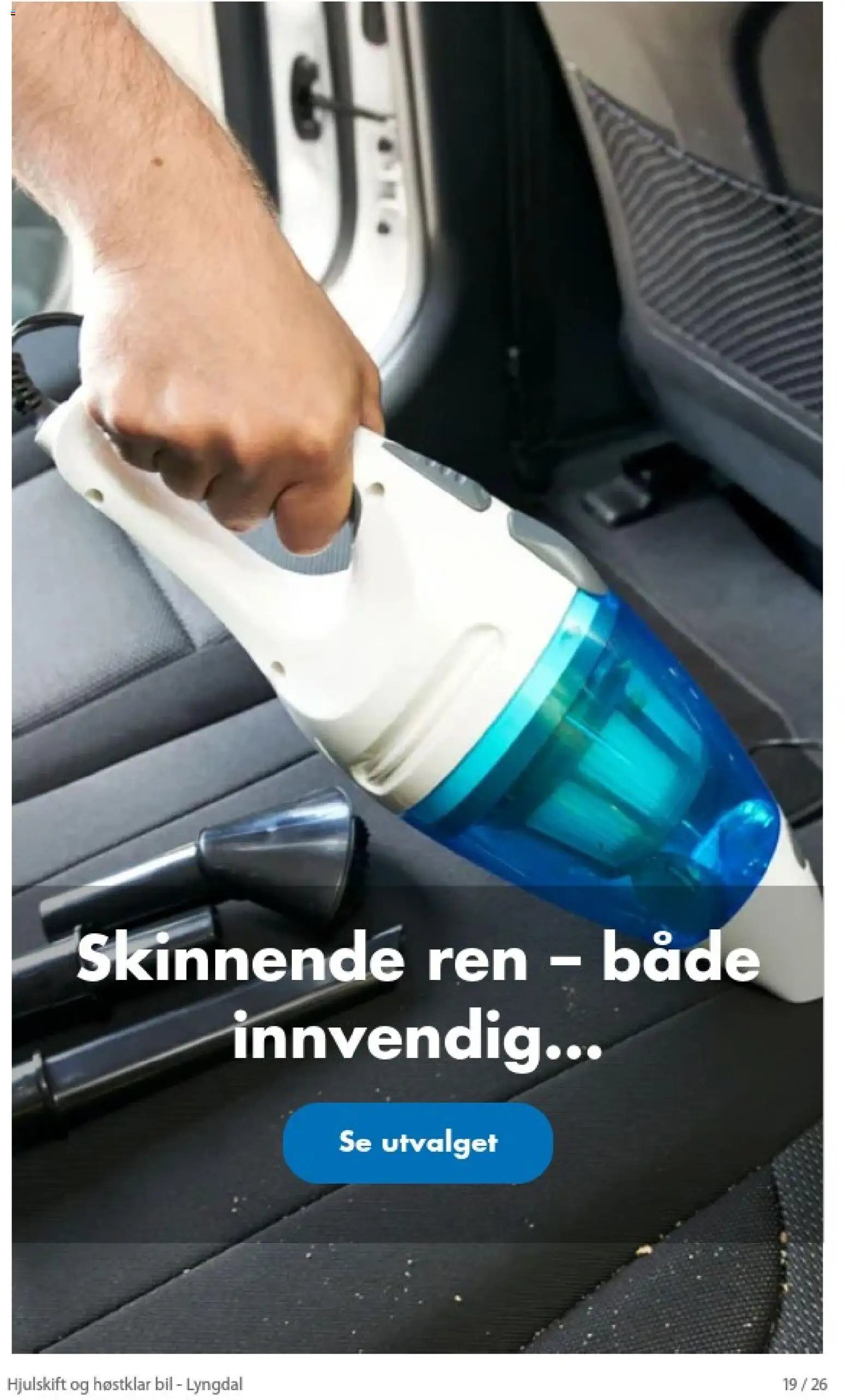 Biltema kundeavis Hjulskift og høstklar bil - National
