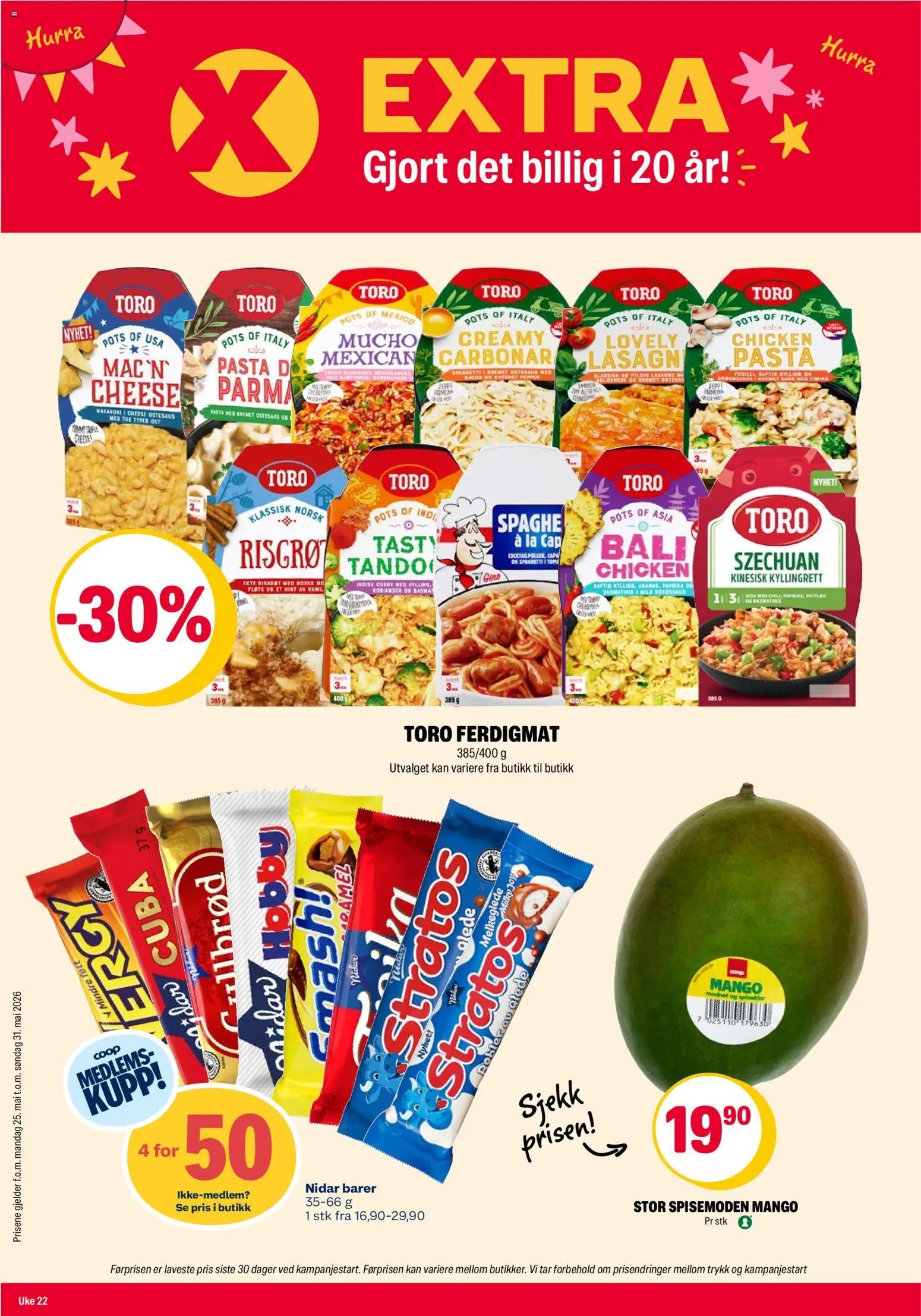 Coop Extra kundeavis (2026-05-25 - 2026-05-31)