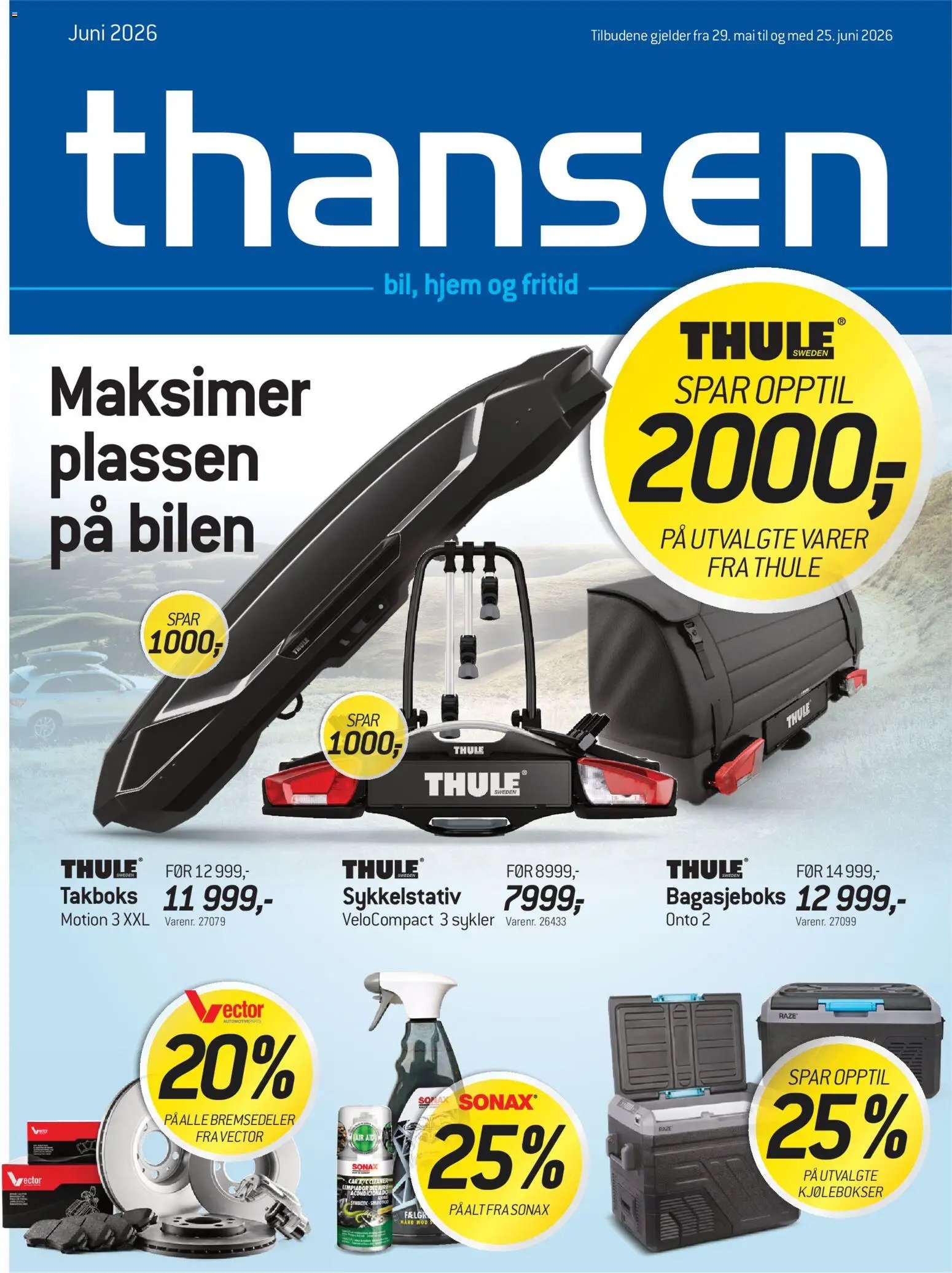 THANSEN kundeavis
