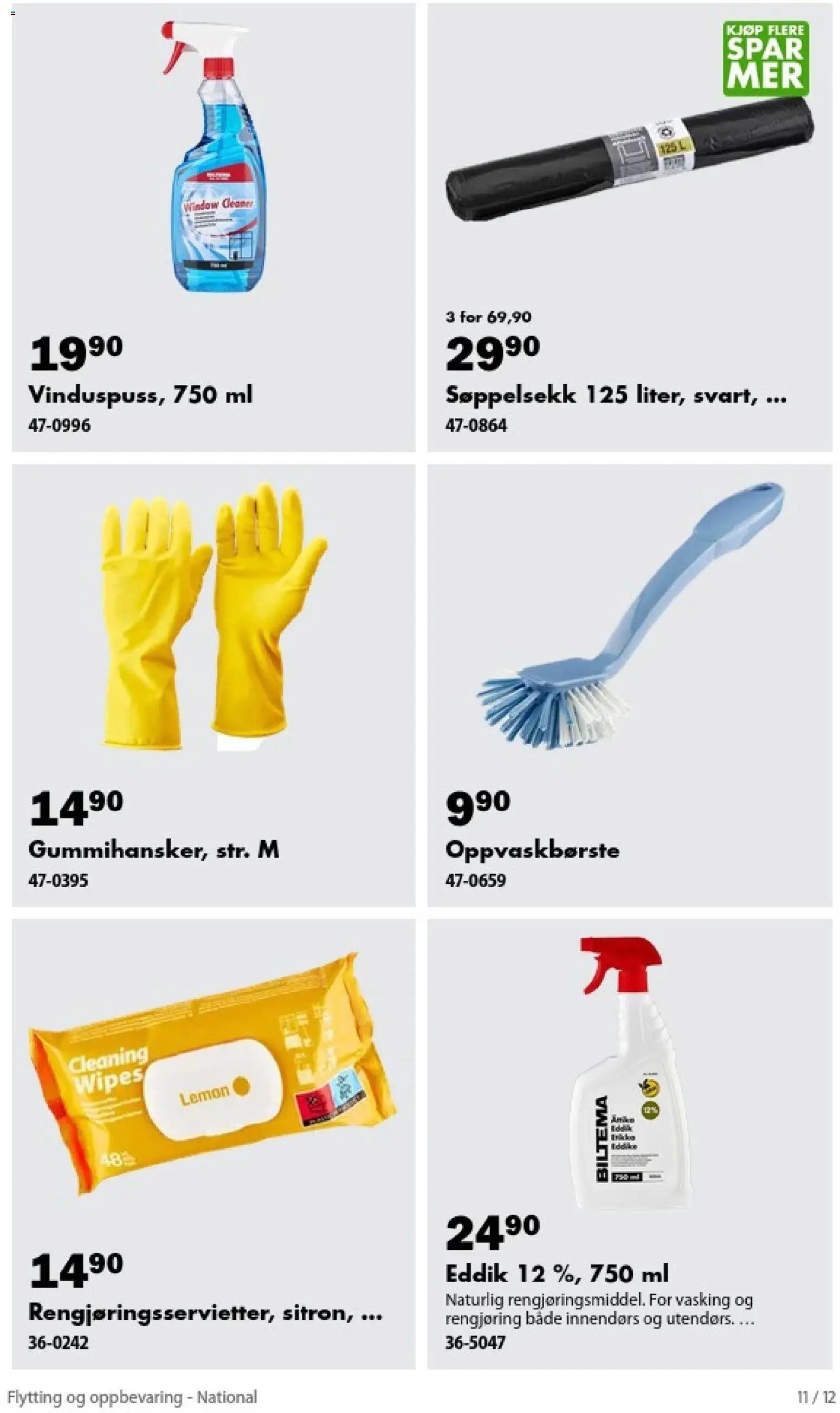 Biltema Flytting og oppbevaring