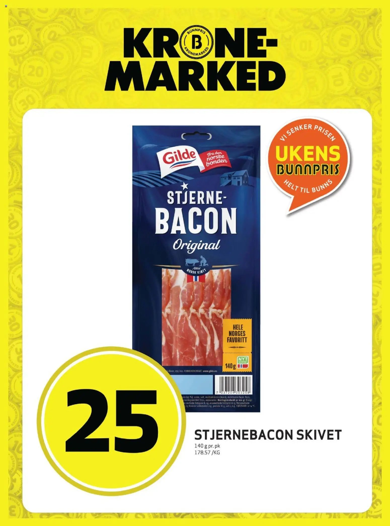 Bunnpris kundeavis Billig middag