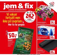Jem & Fix kundeavis