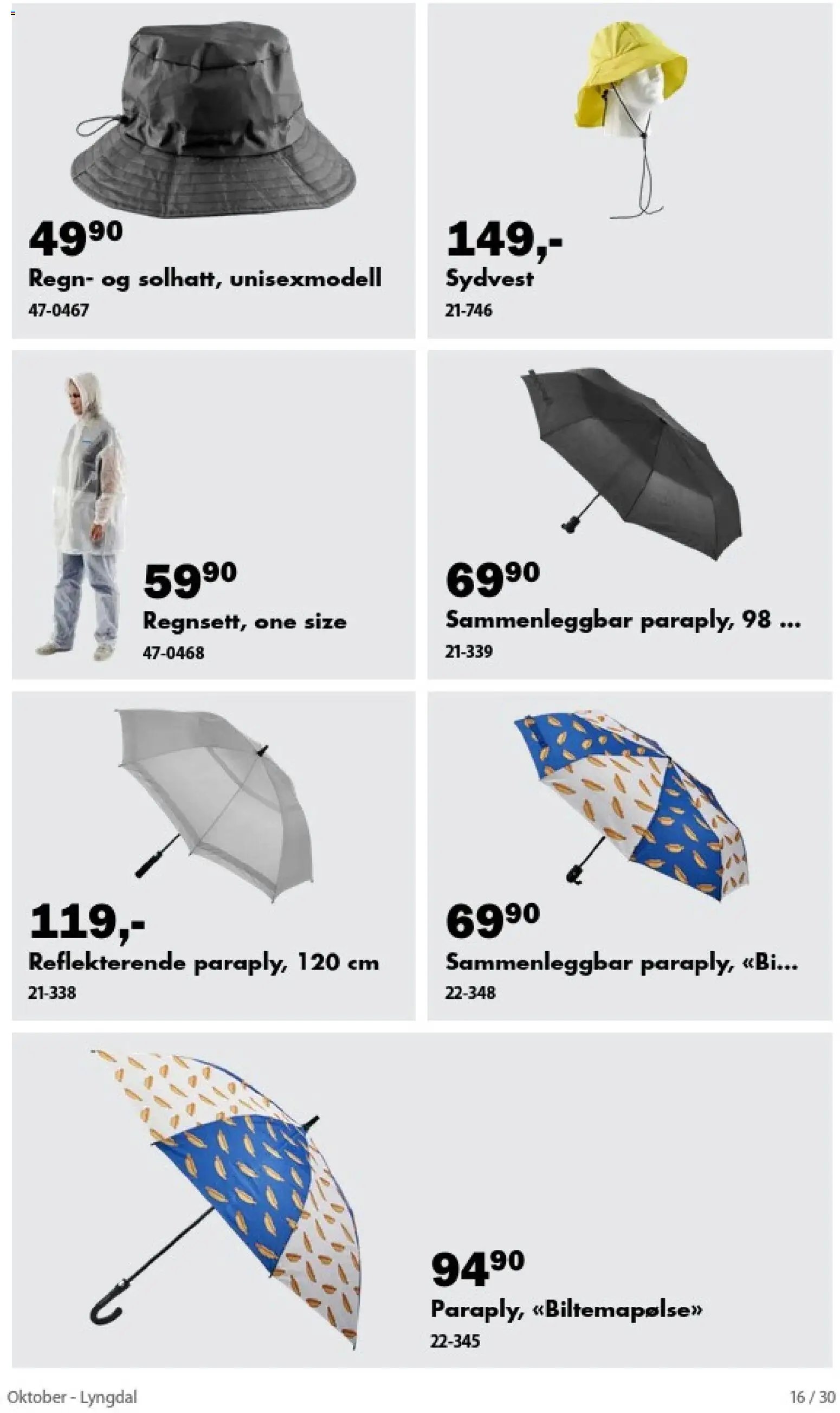 Biltema kundeavis oktober