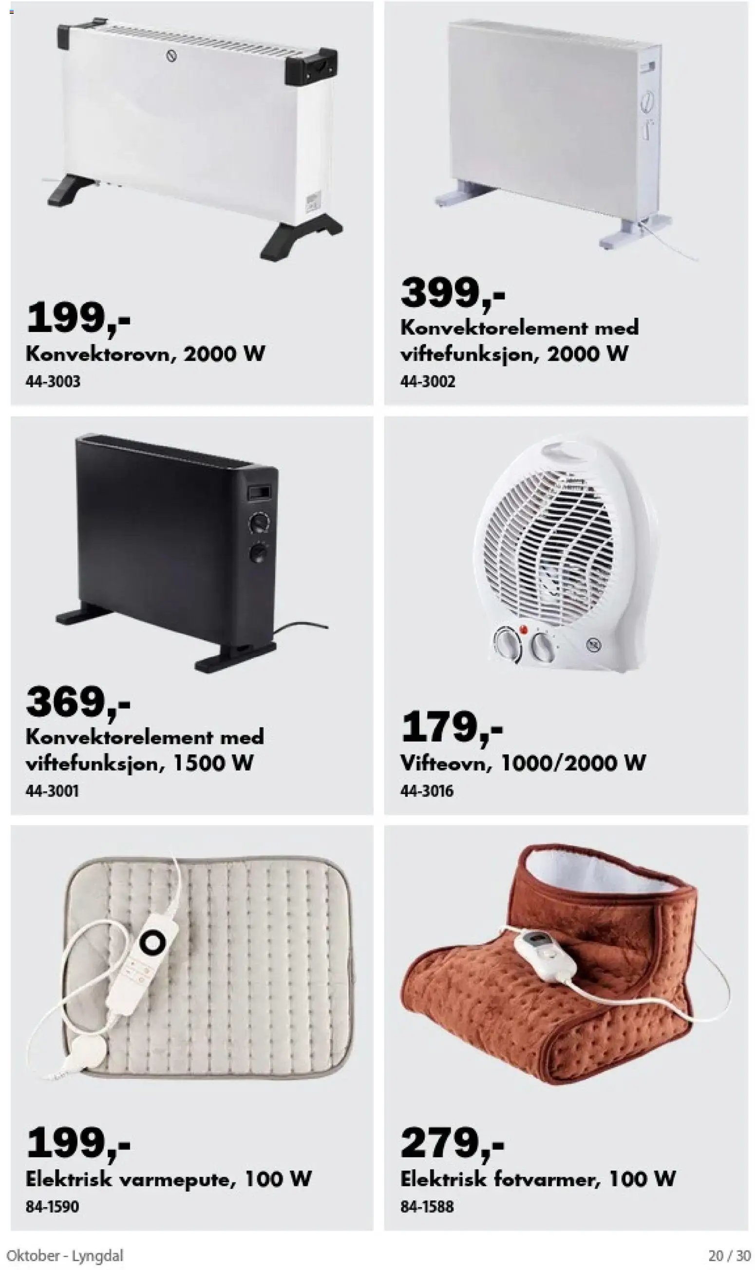 Biltema kundeavis oktober