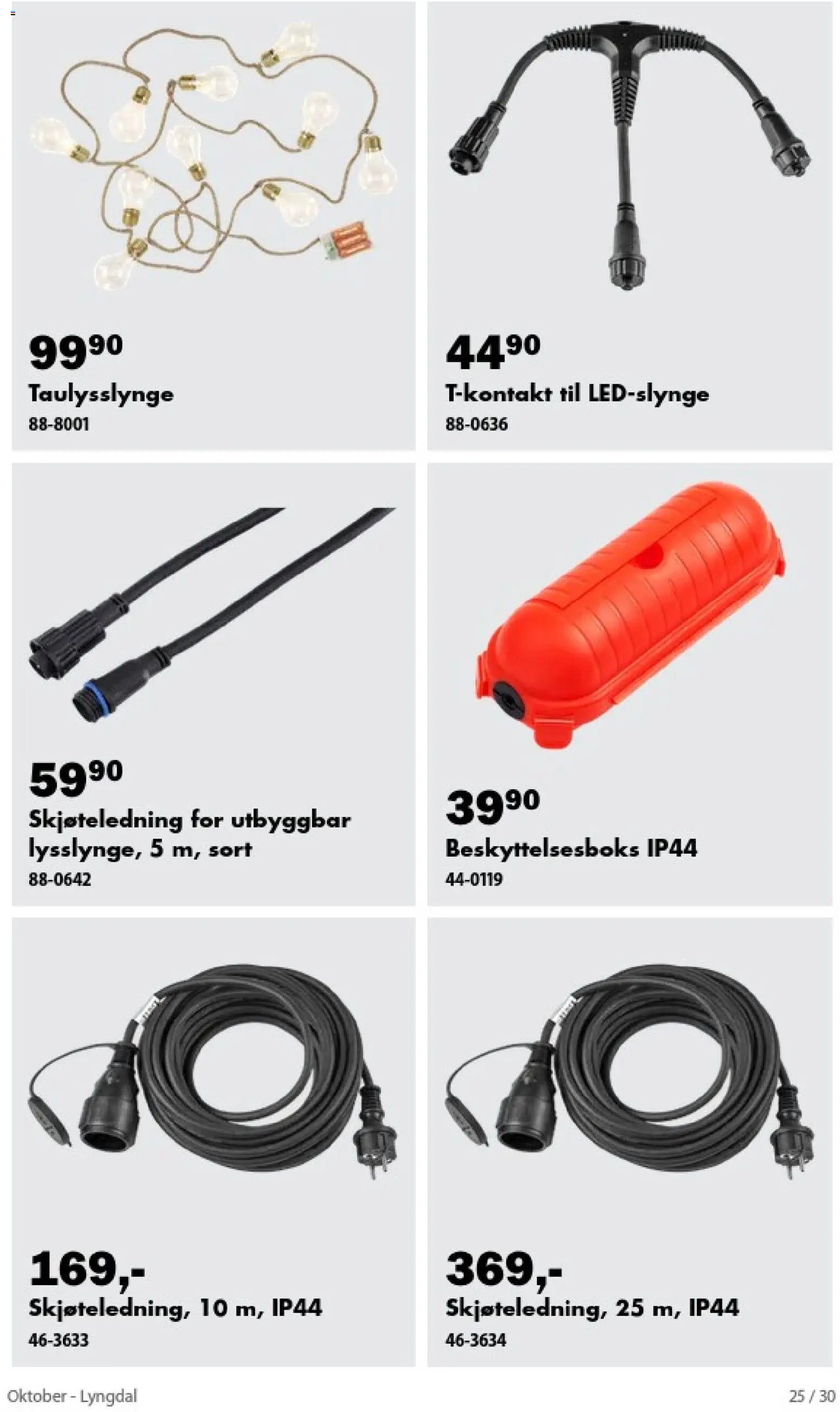 Biltema kundeavis oktober