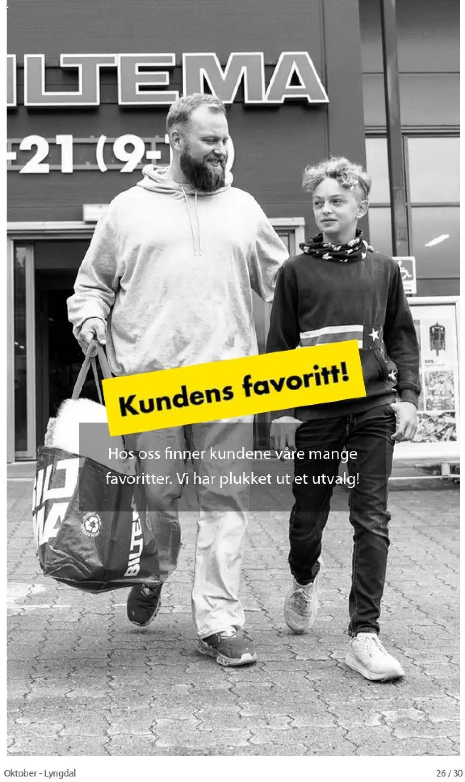Biltema kundeavis oktober