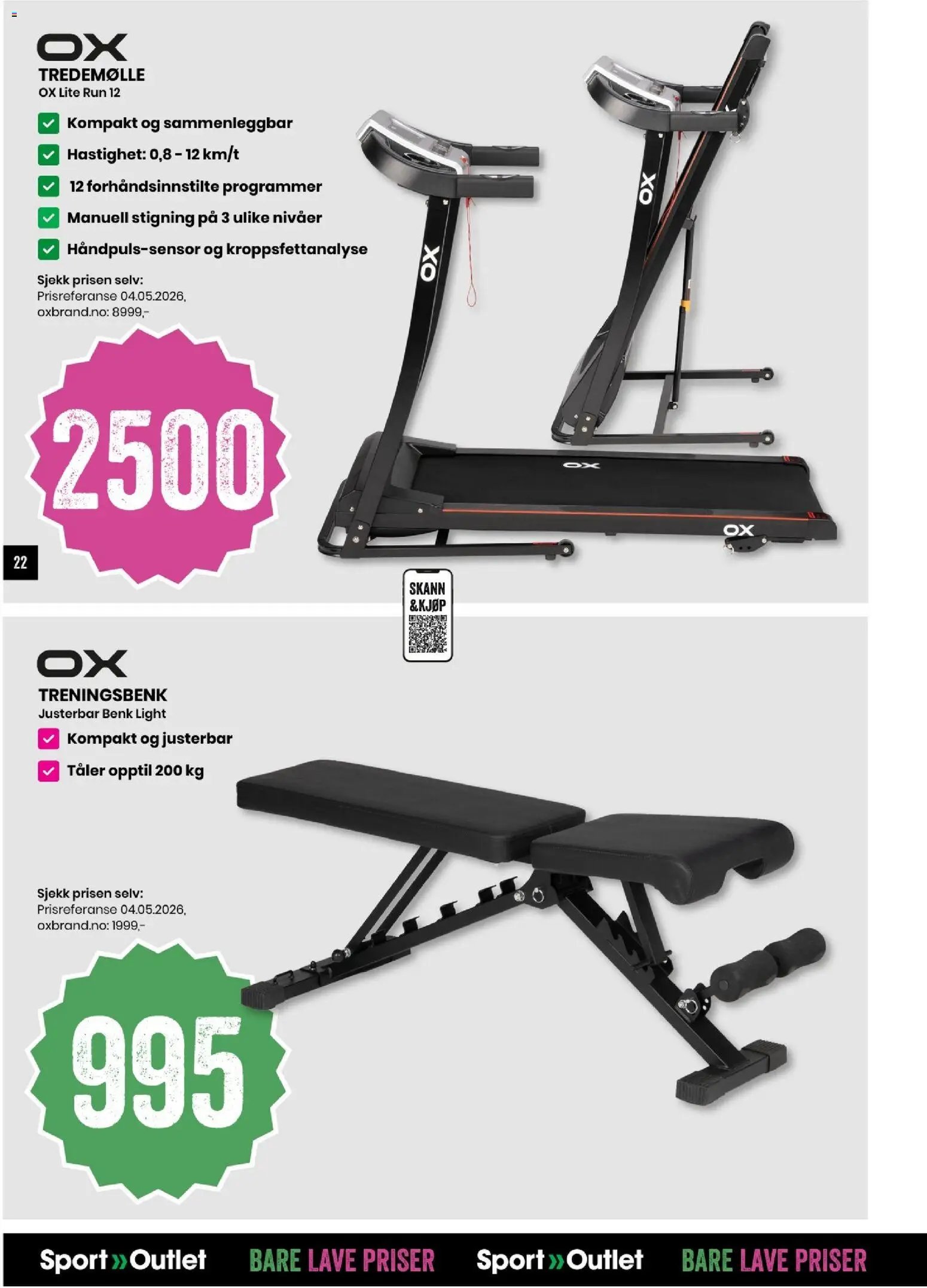 Sport Outlet kundeavis (2026-05-19 - 2026-05-24)
