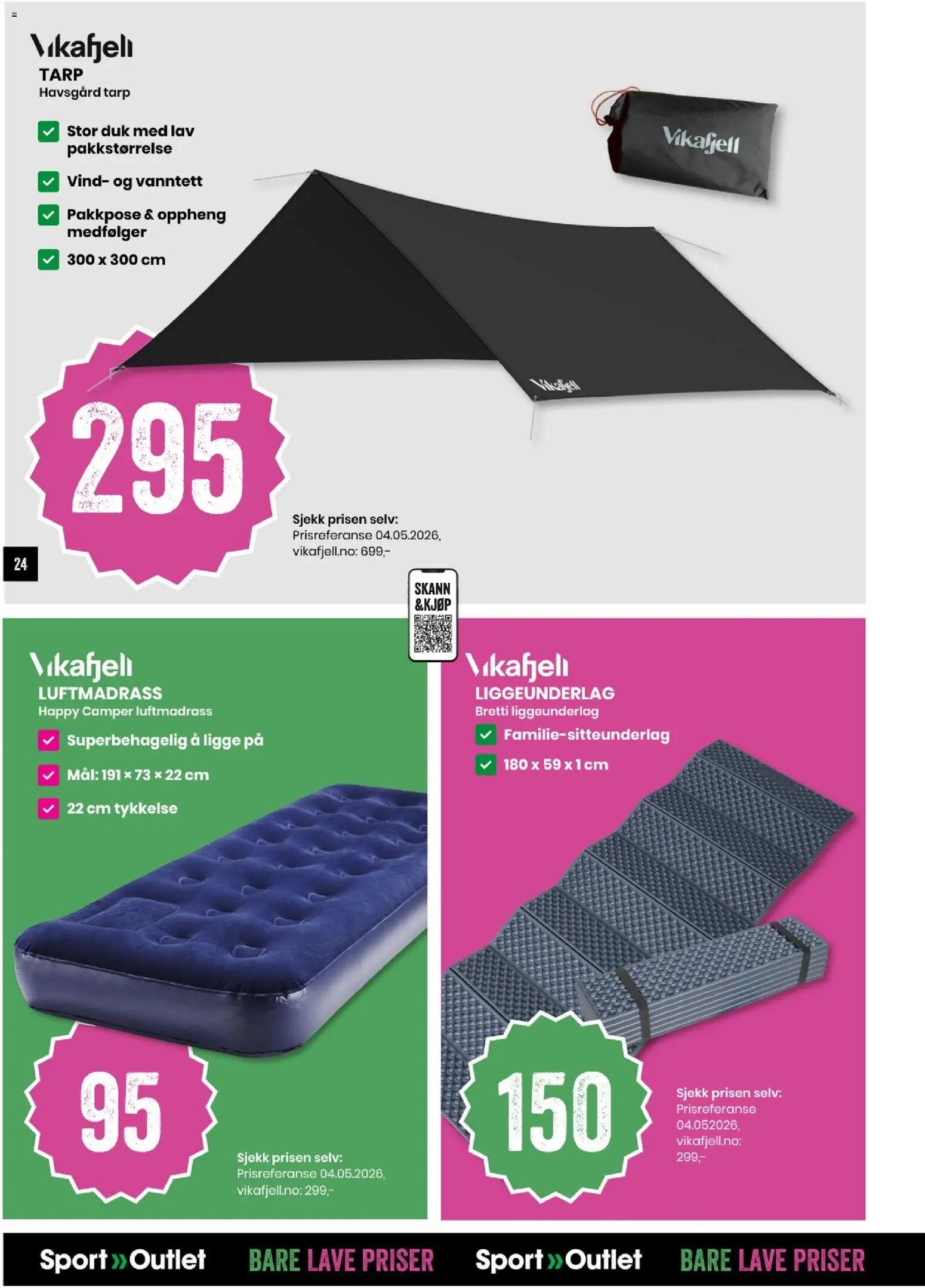 Sport Outlet kundeavis (2026-05-19 - 2026-05-24)