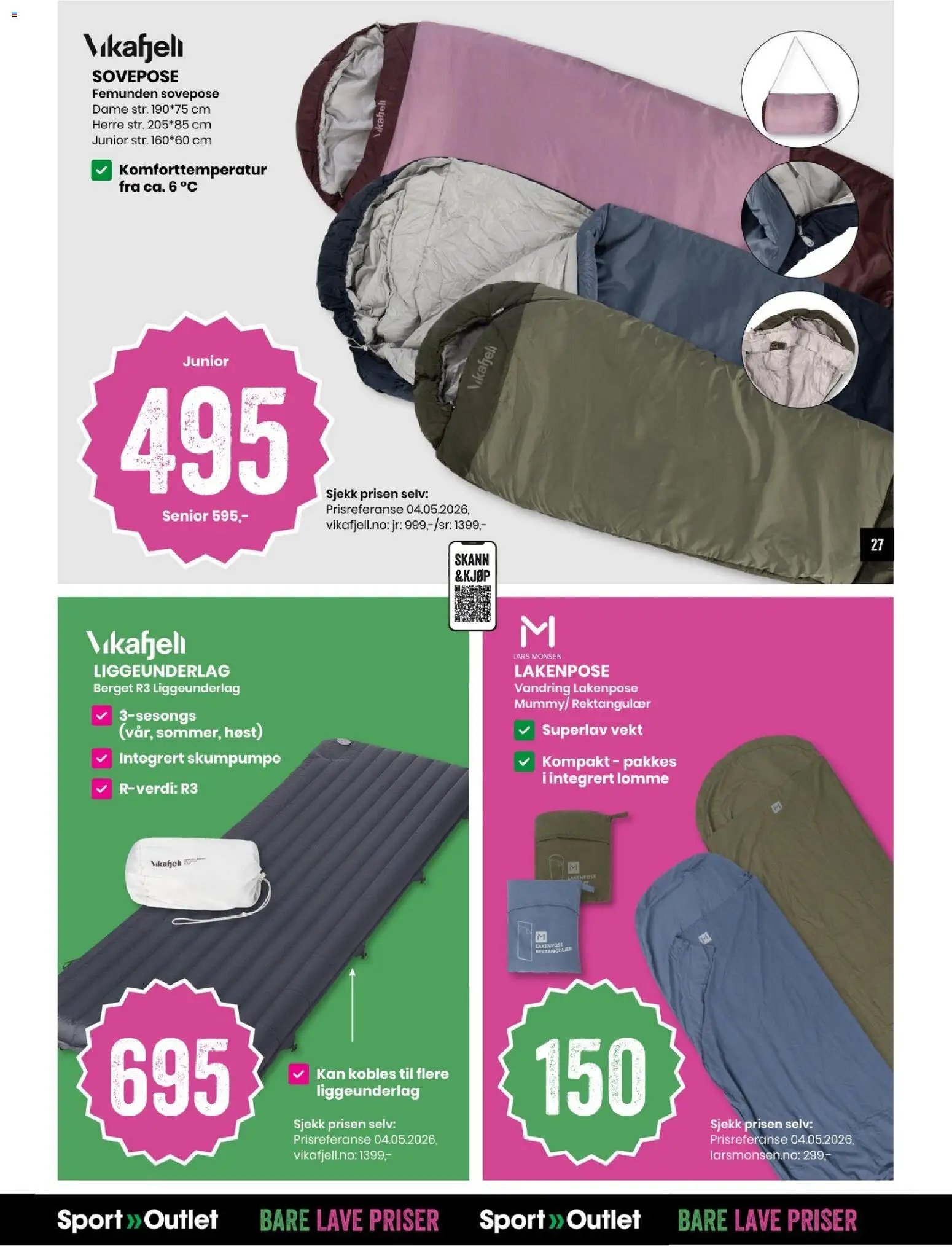 Sport Outlet kundeavis (2026-05-19 - 2026-05-24)