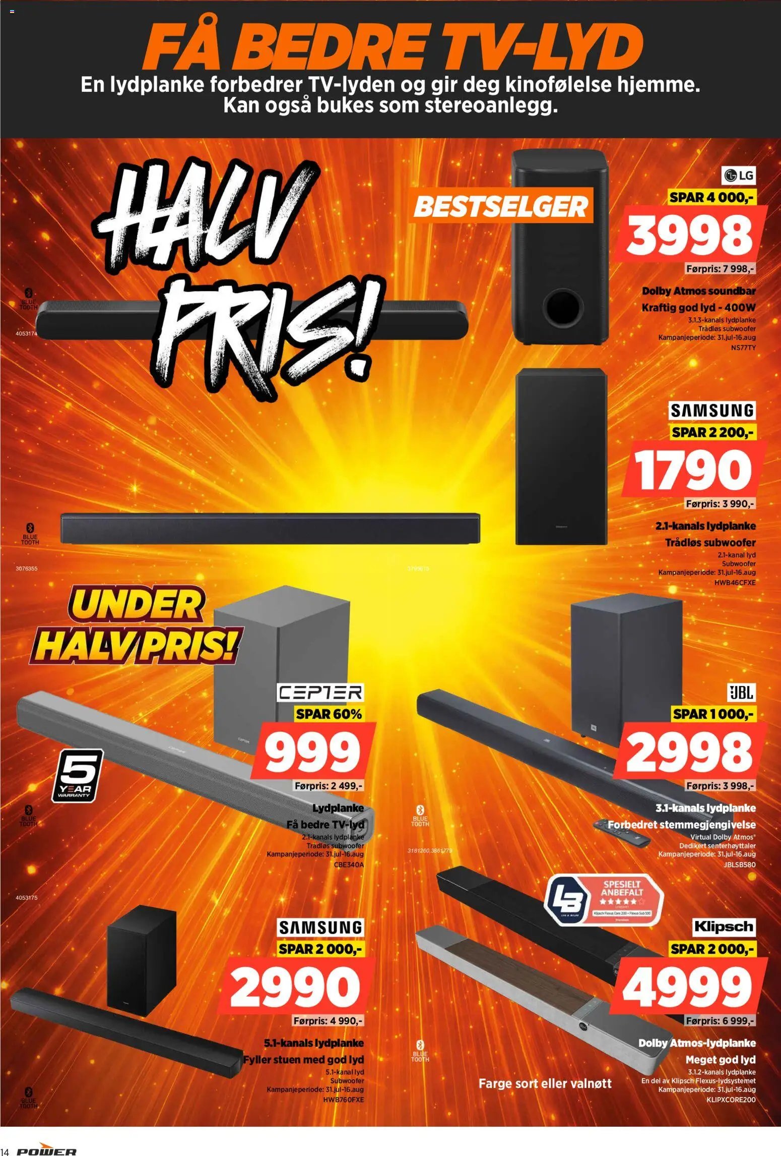 Power kundeavis