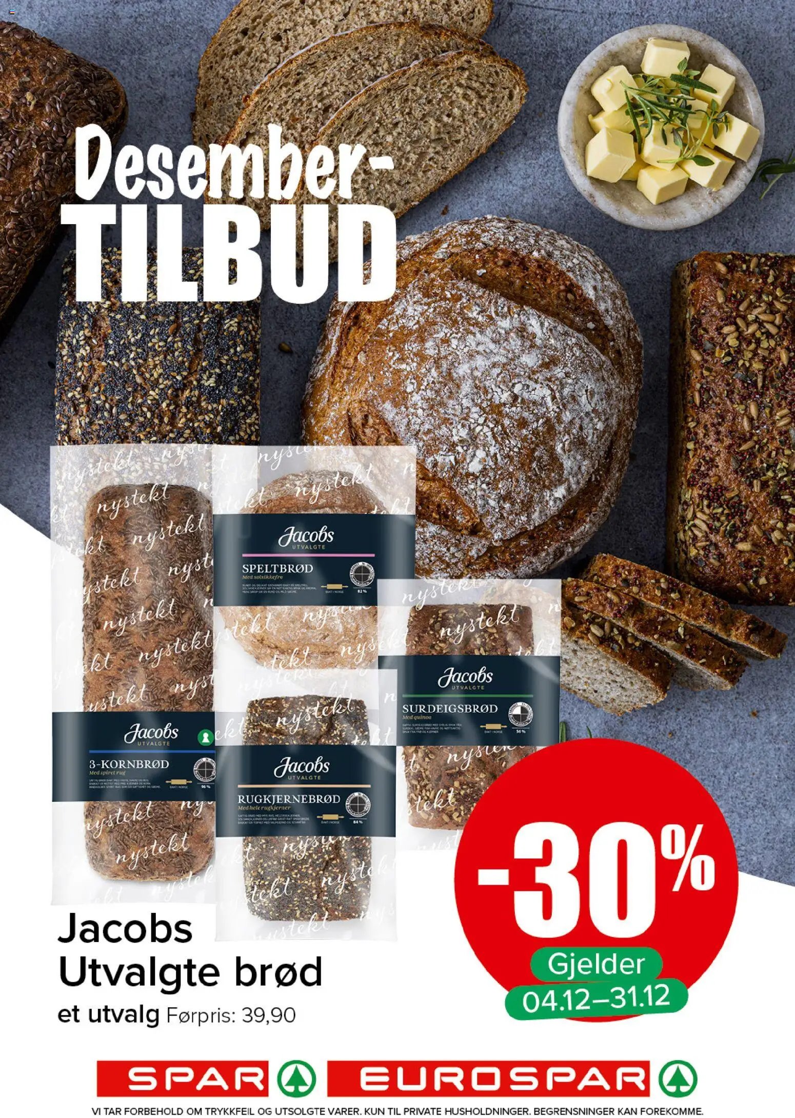 Spar Desember Tilbud (2025-12-04 - 2025-12-31)