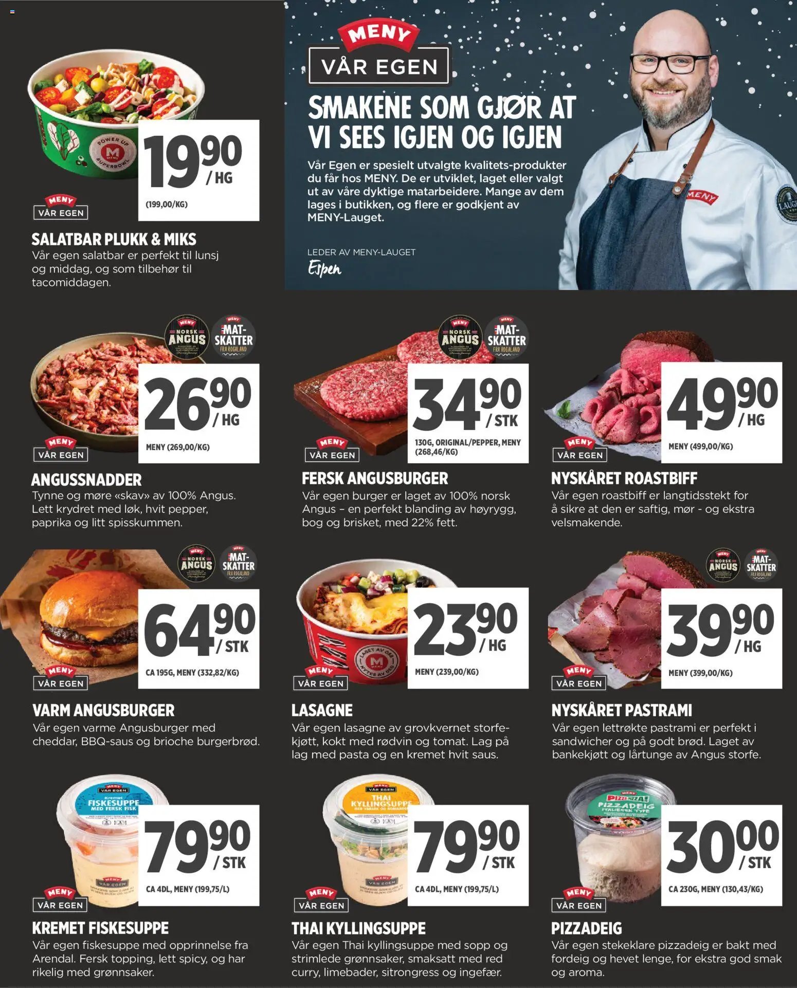 Meny Helgø kundeavis (2025-11-30 - 2025-12-06)