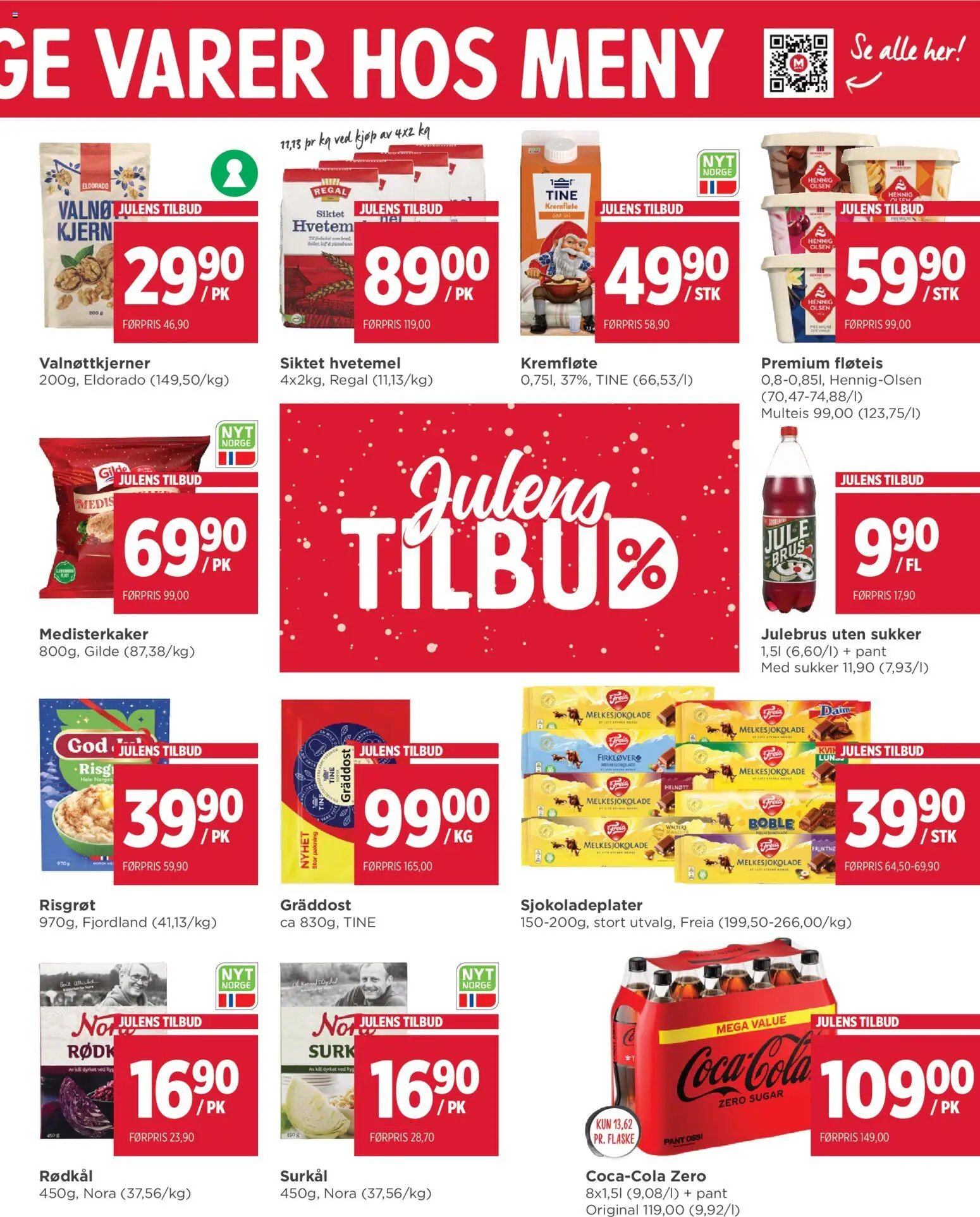 Meny Helgø kundeavis (2025-11-30 - 2025-12-06)