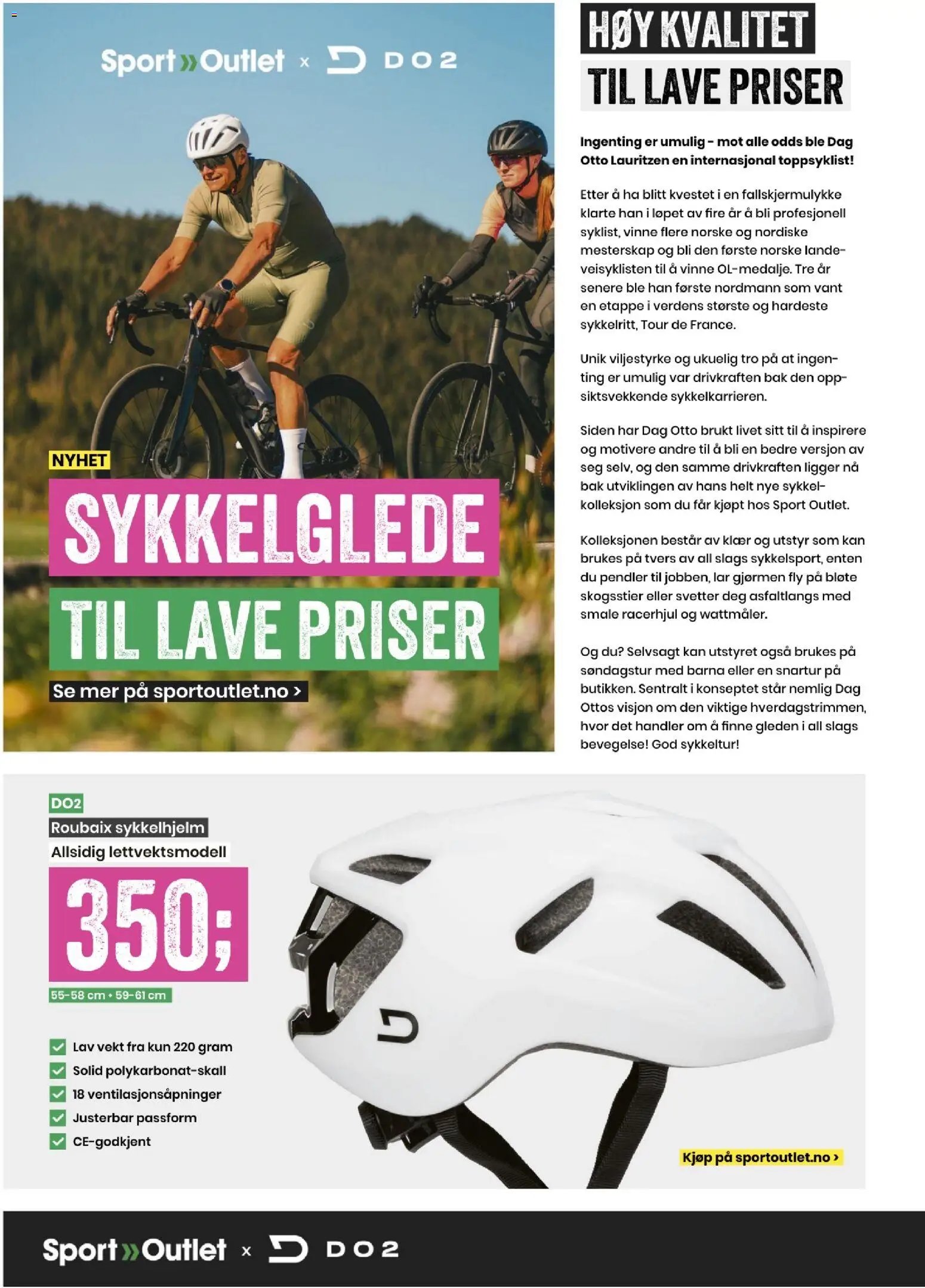 Sport Outlet kundeavis