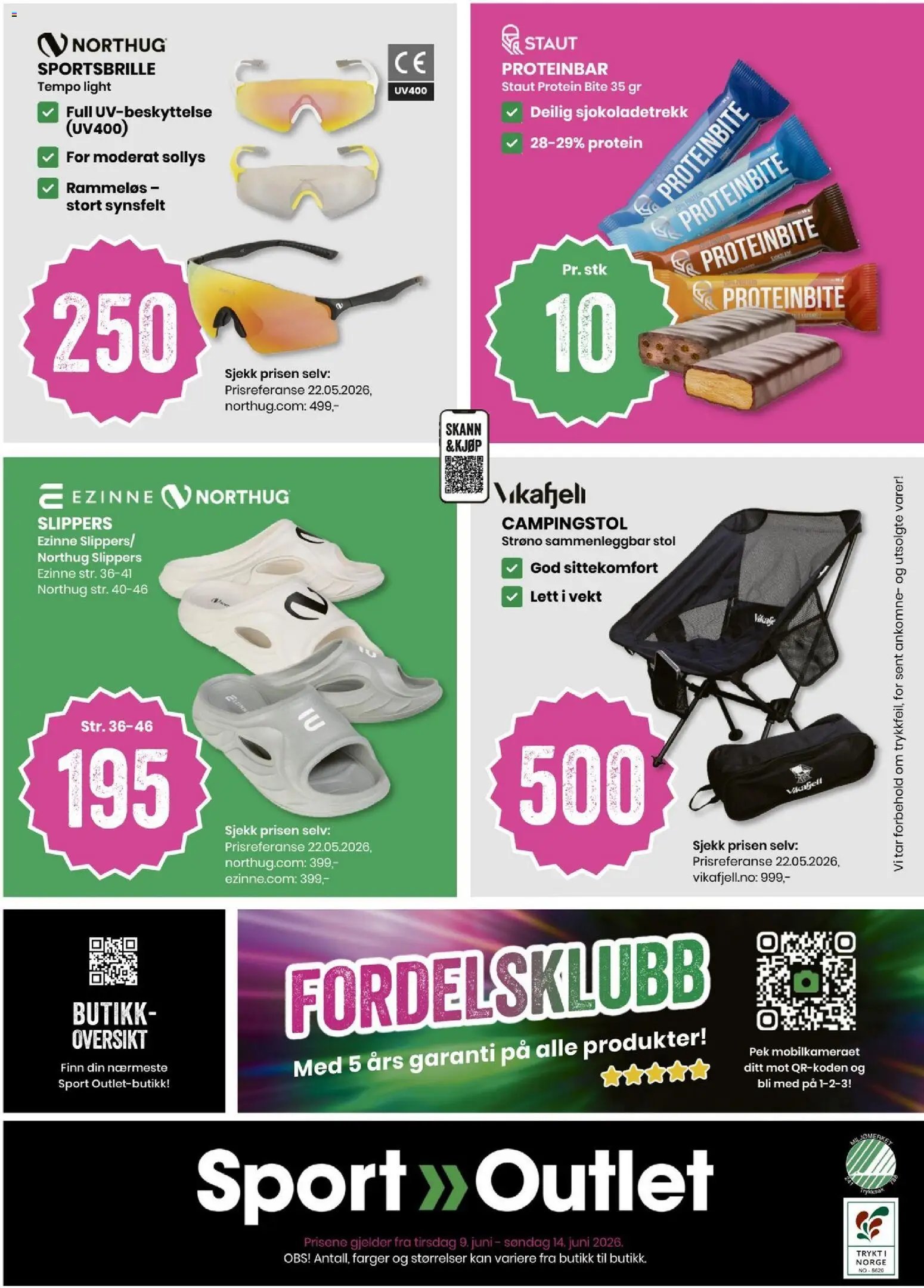 Sport Outlet kundeavis