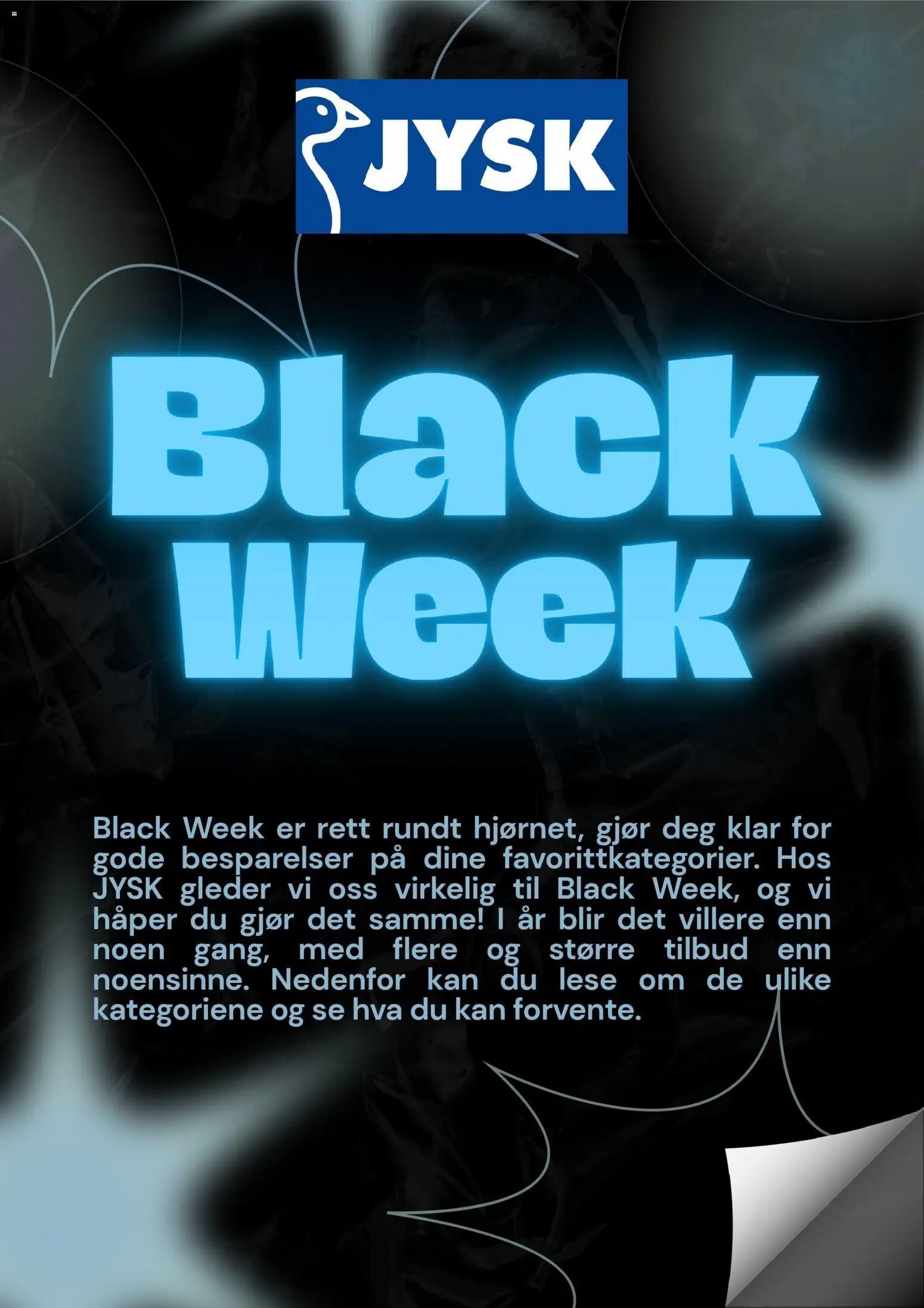 JYSK - Black Friday Varsel (2025-10-22 - 2025-11-28)