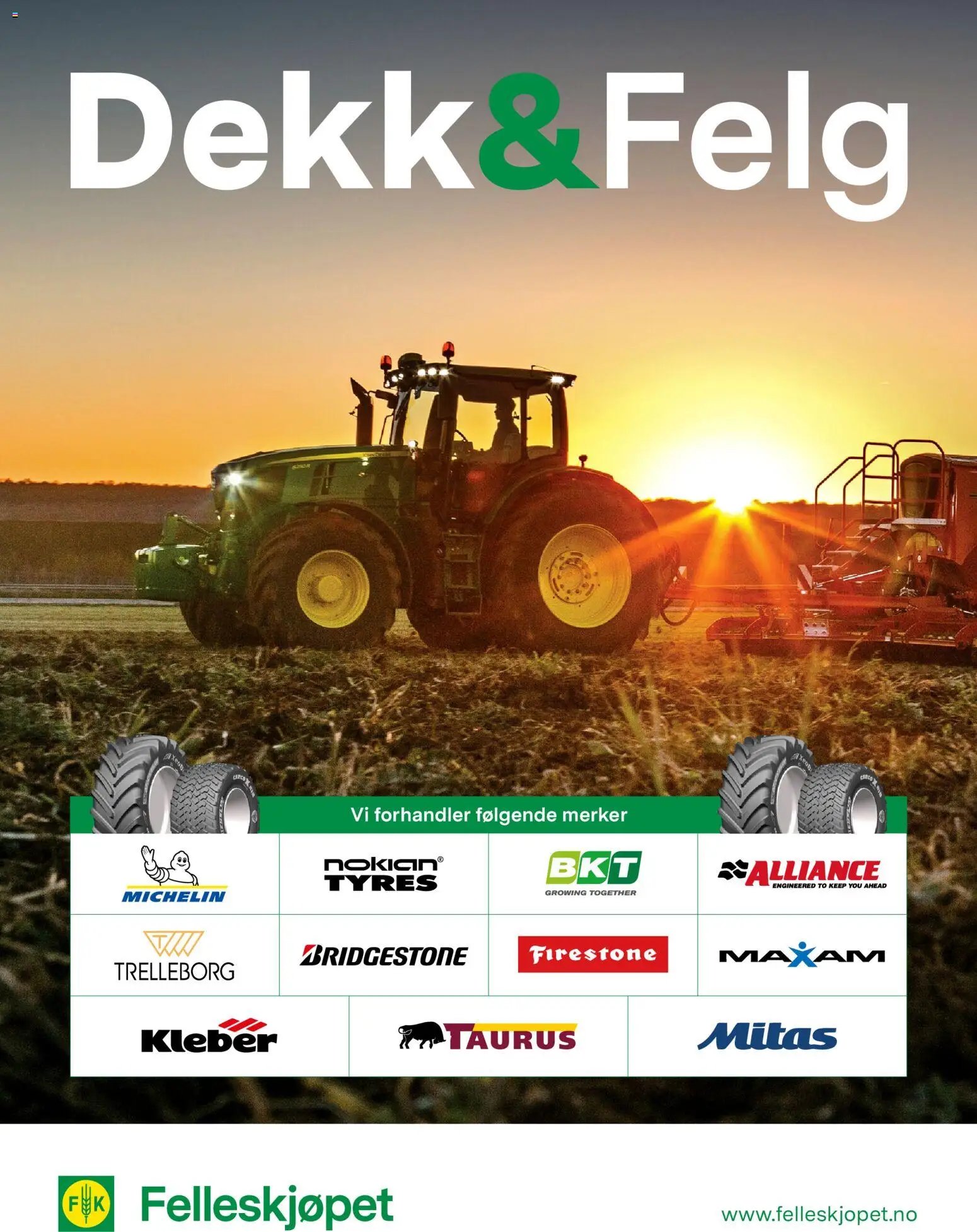 Felleskjøpet Dekk & Felg (2026-01-02 - 2027-01-03)