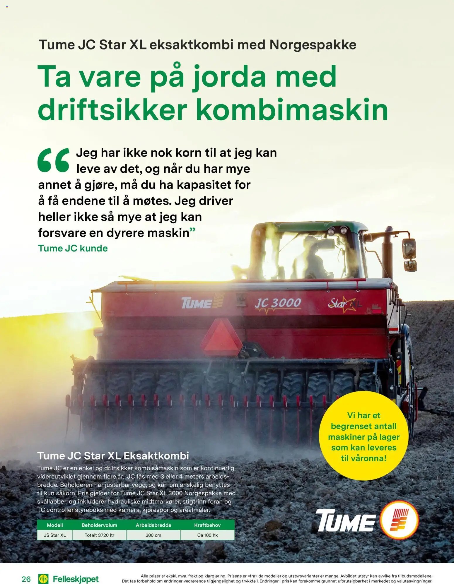 Felleskjøpet kundeavis (2026-03-18 - 2026-12-31)