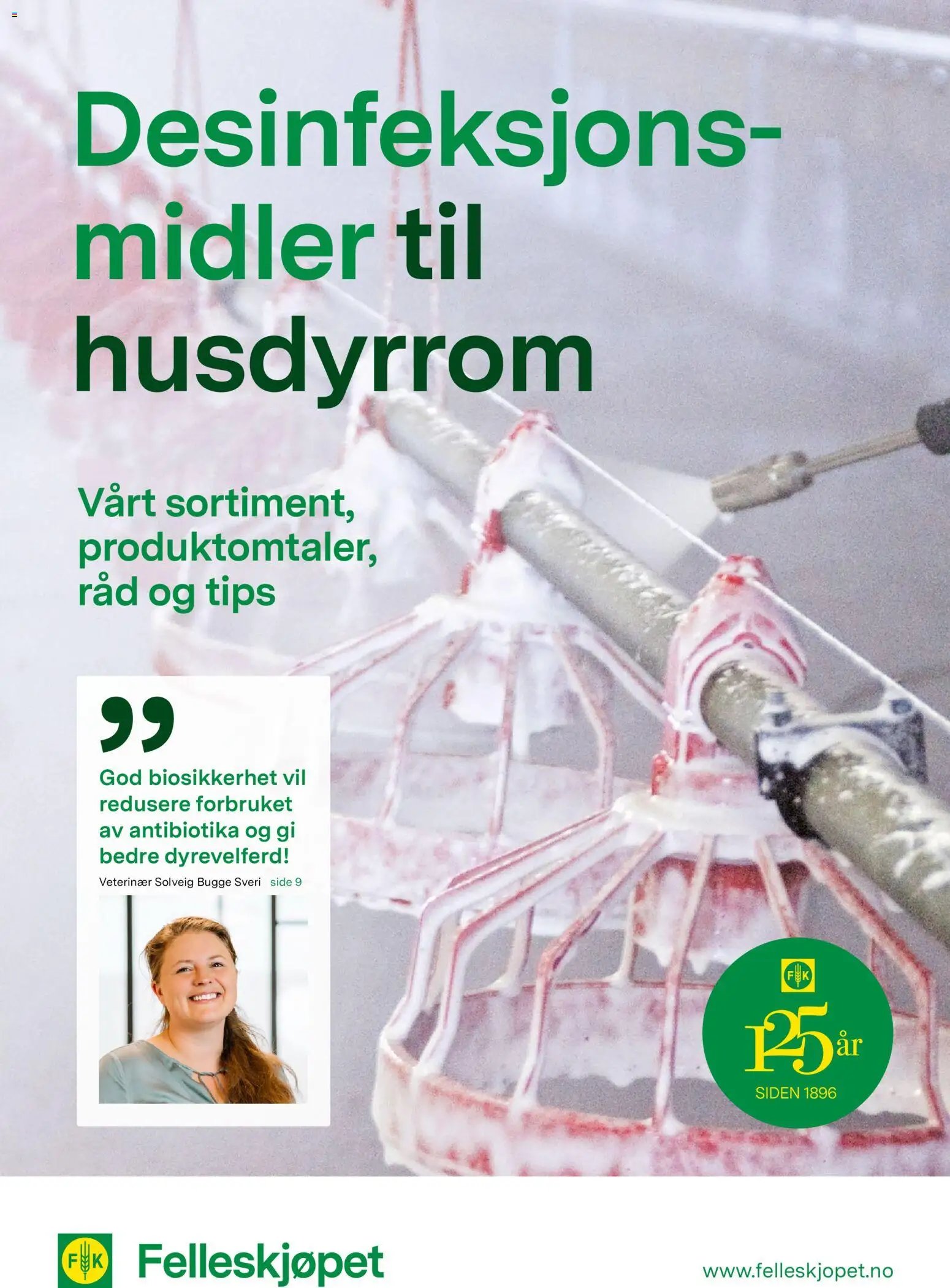 Felleskjøpet Desinfeksjonsmidler til husdyrrom (2026-01-02 - 2027-01-03)