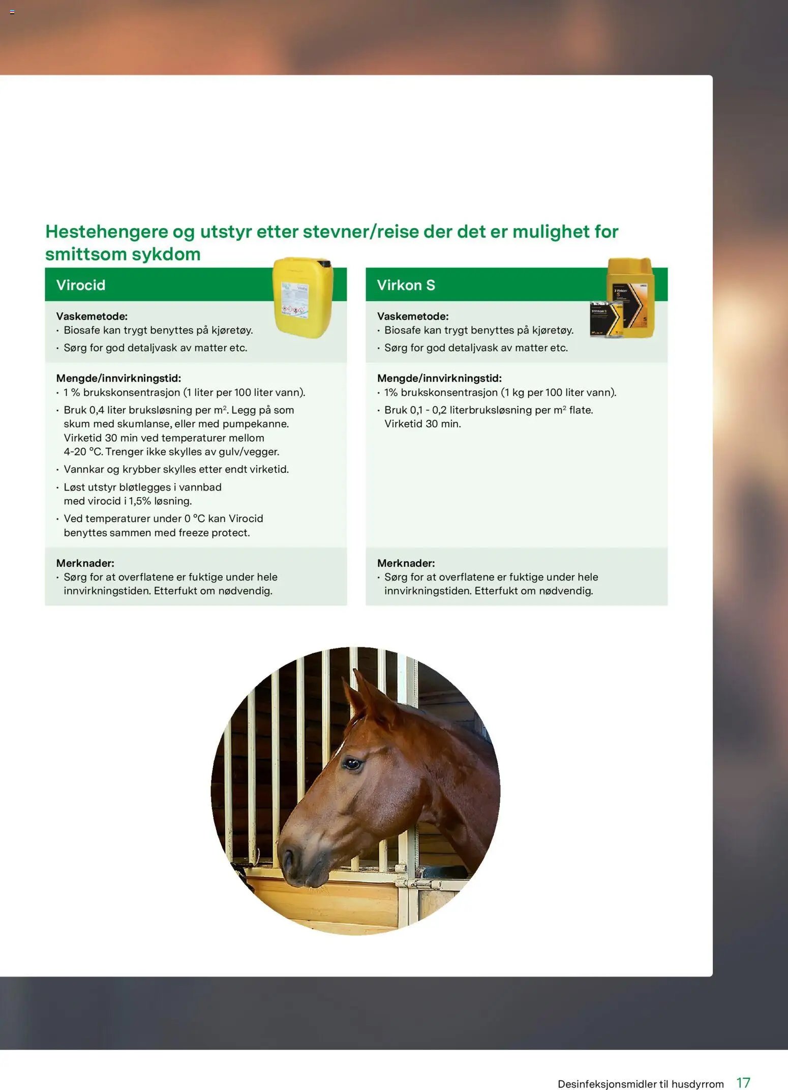 Felleskjøpet Desinfeksjonsmidler til husdyrrom (2026-01-02 - 2027-01-03)