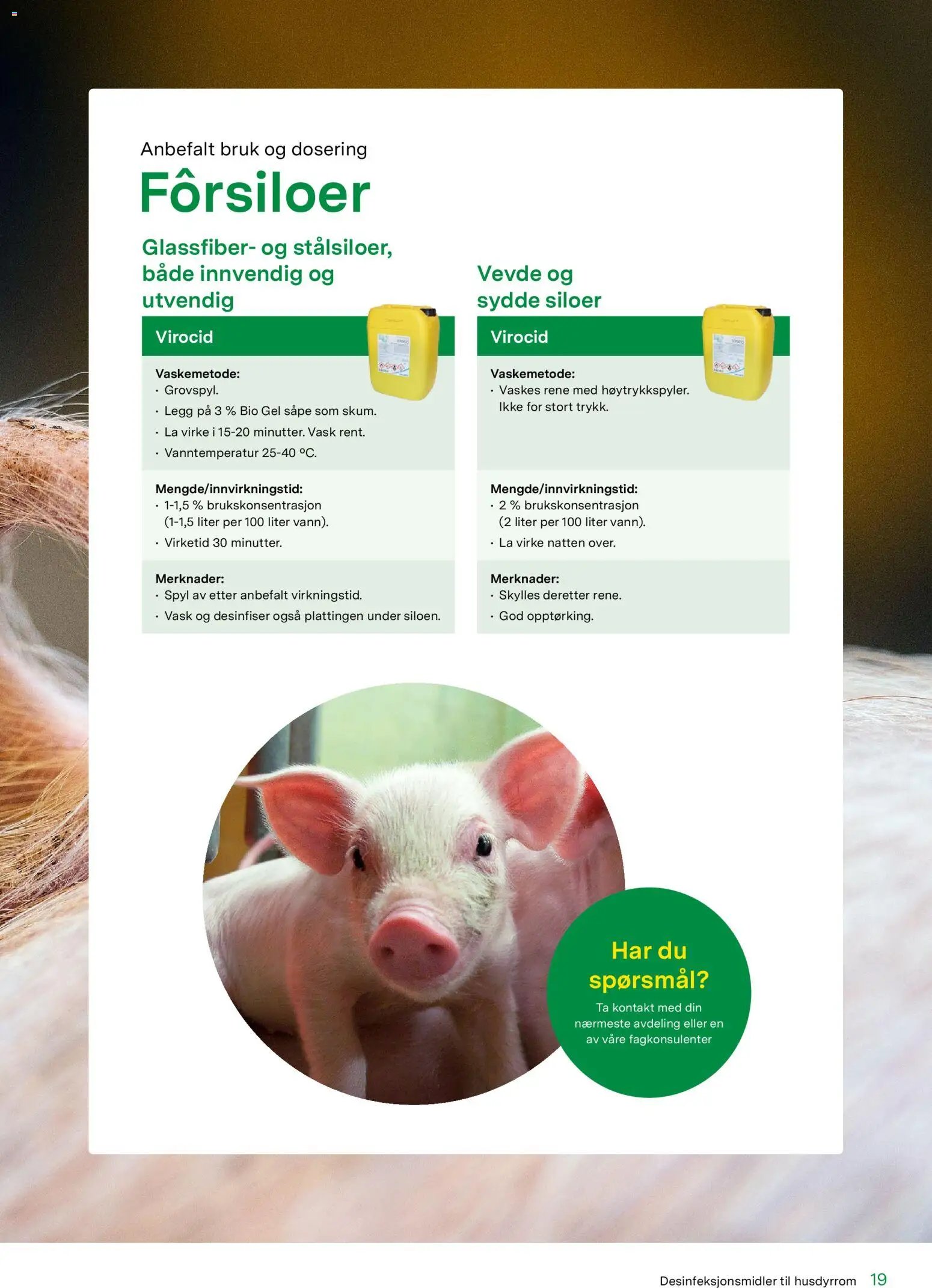 Felleskjøpet Desinfeksjonsmidler til husdyrrom (2026-01-02 - 2027-01-03)