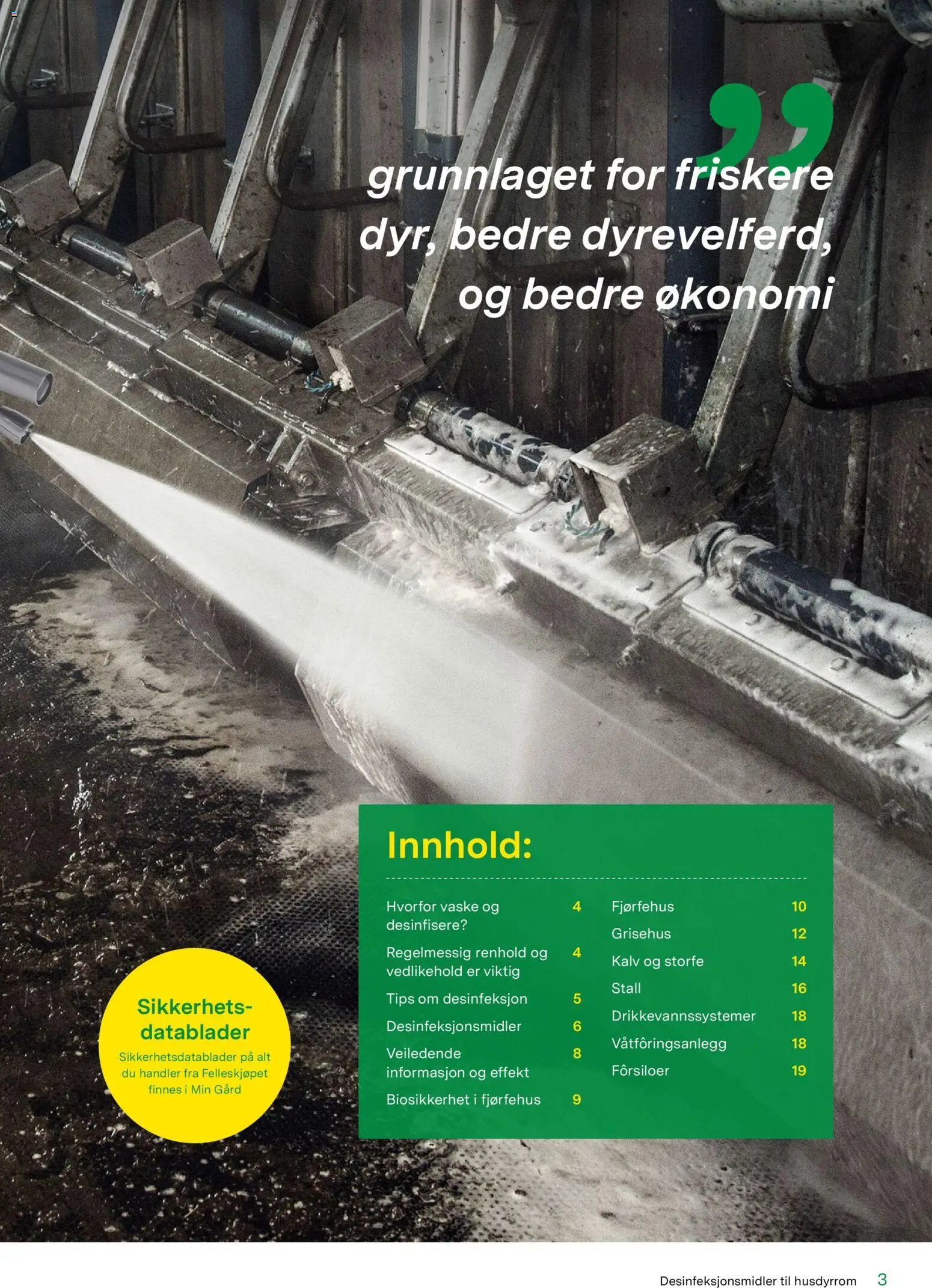 Felleskjøpet Desinfeksjonsmidler til husdyrrom (2026-01-02 - 2027-01-03)