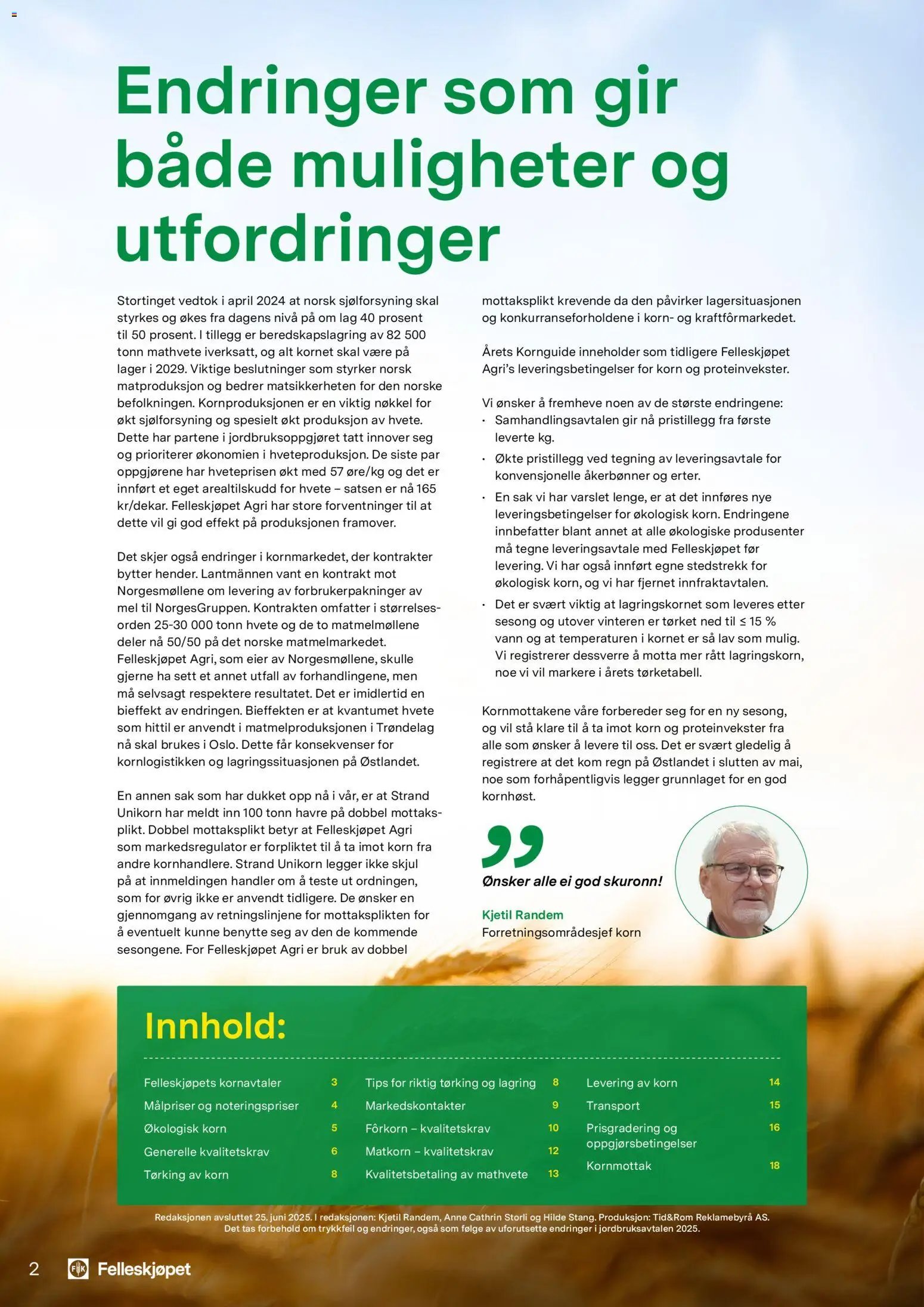 Felleskjøpet Kornguiden 2025/26 (2026-01-02 - 2026-06-25)