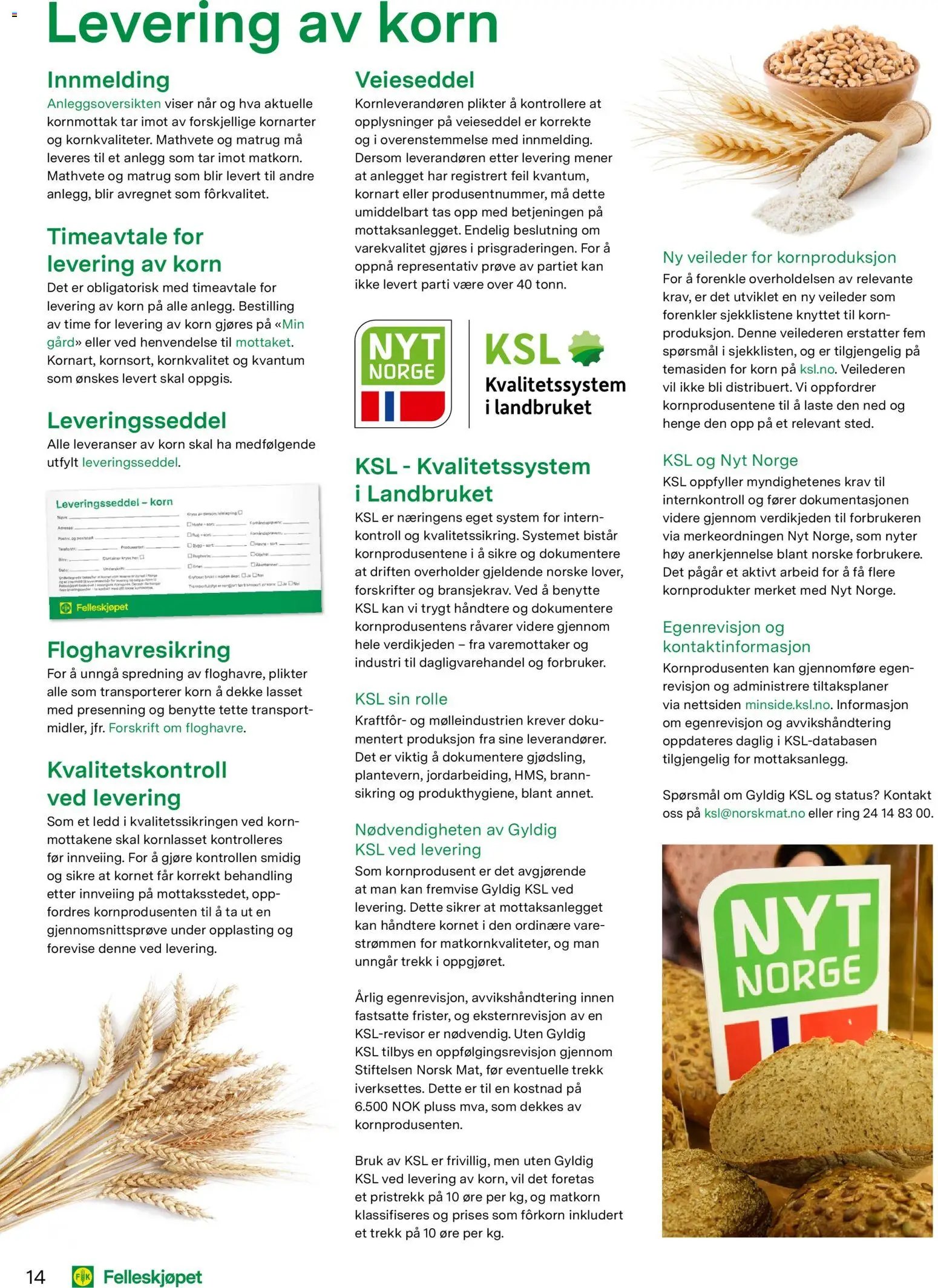 Felleskjøpet Kornguiden 2025/26 (2026-01-02 - 2026-06-25)