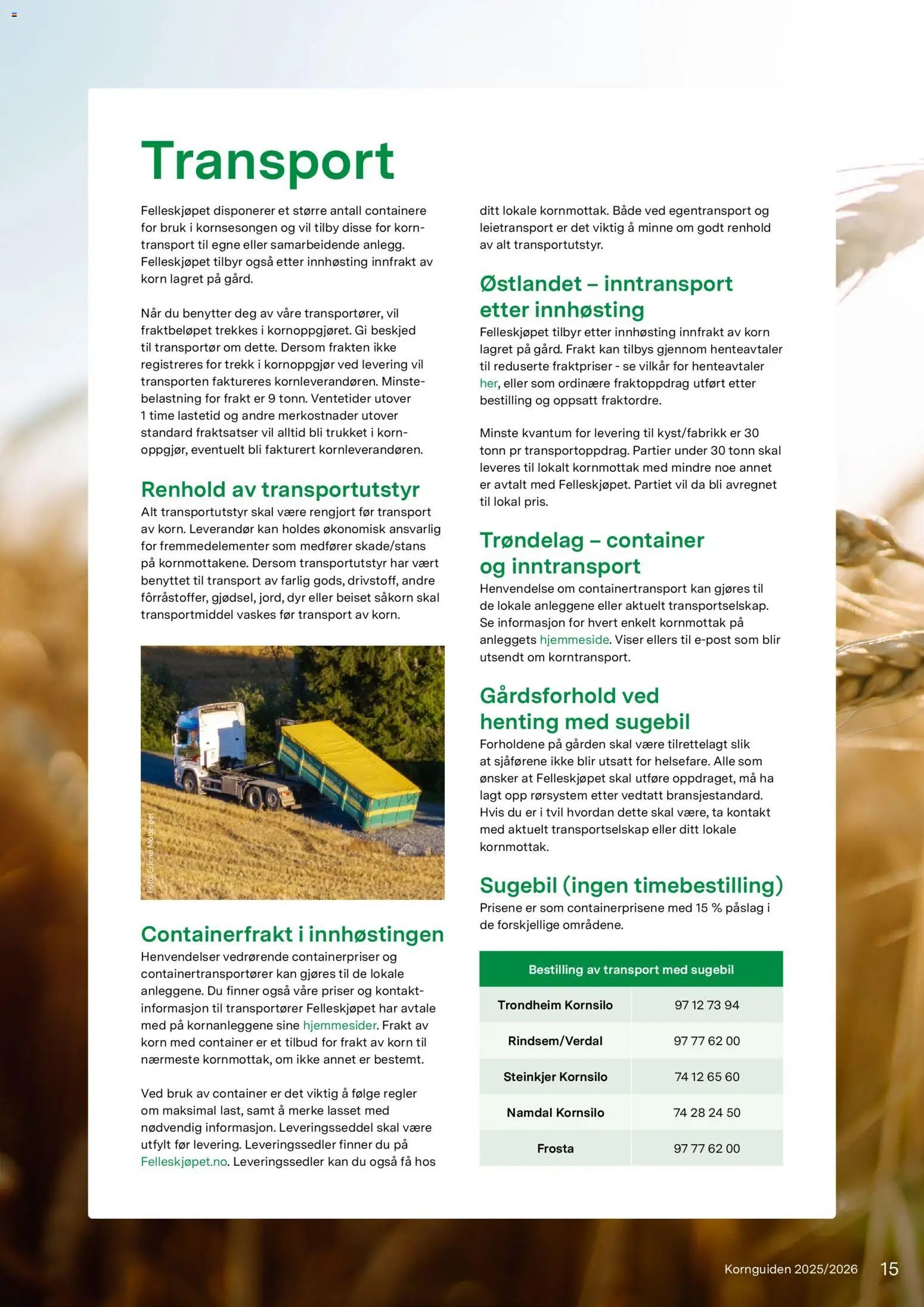 Felleskjøpet Kornguiden 2025/26 (2026-01-02 - 2026-06-25)