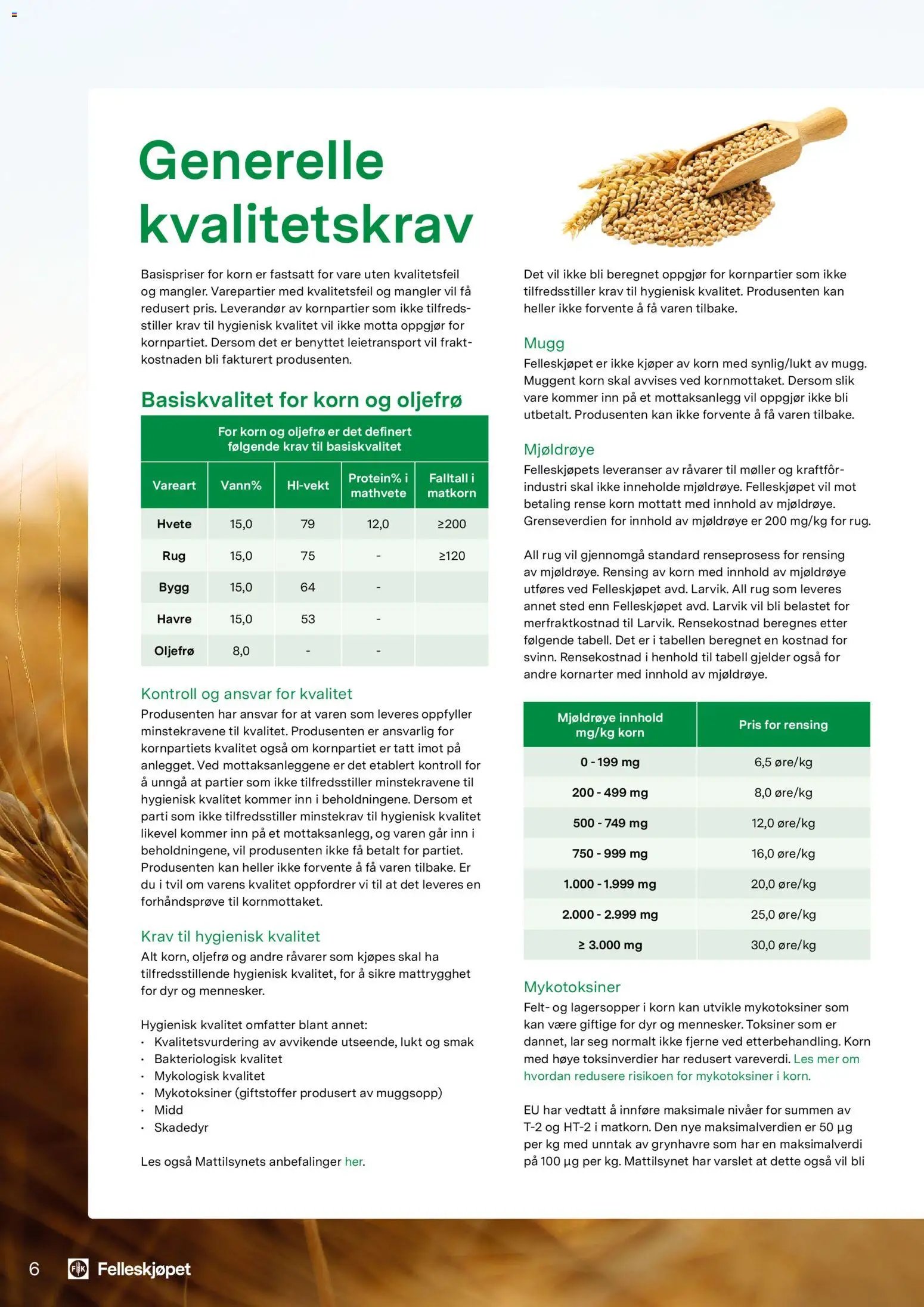 Felleskjøpet Kornguiden 2025/26 (2026-01-02 - 2026-06-25)