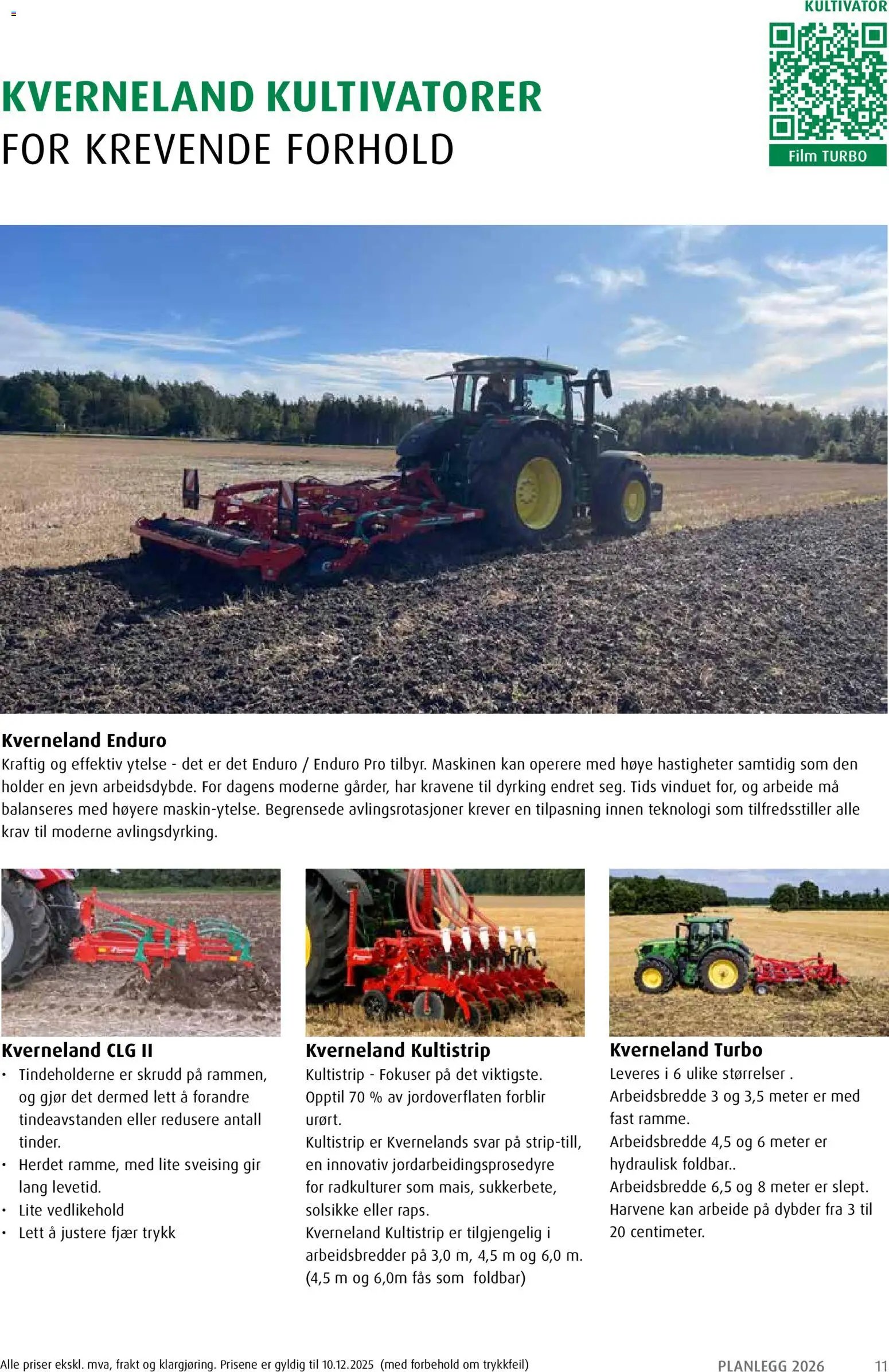 Felleskjøpet Planlegg 2026 fra Kverneland (2026-01-02 - 2027-01-03)