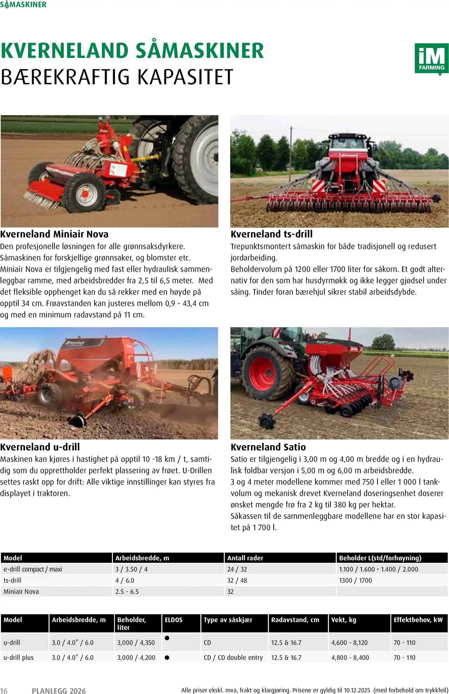 Felleskjøpet Planlegg 2026 fra Kverneland (2026-01-02 - 2027-01-03)