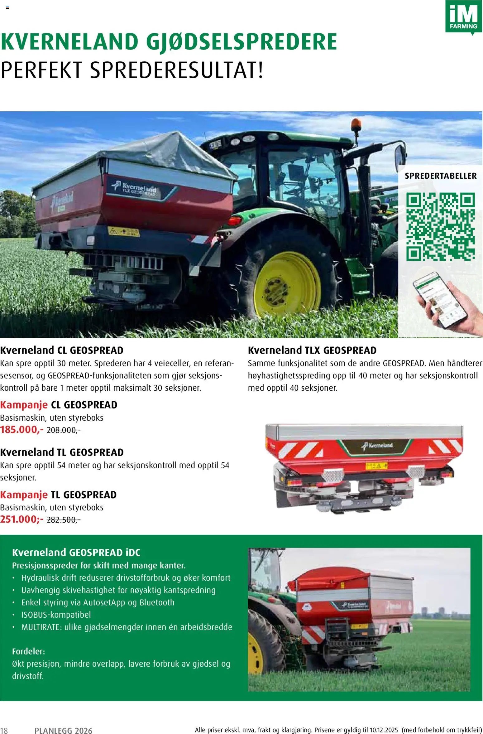 Felleskjøpet Planlegg 2026 fra Kverneland (2026-01-02 - 2027-01-03)