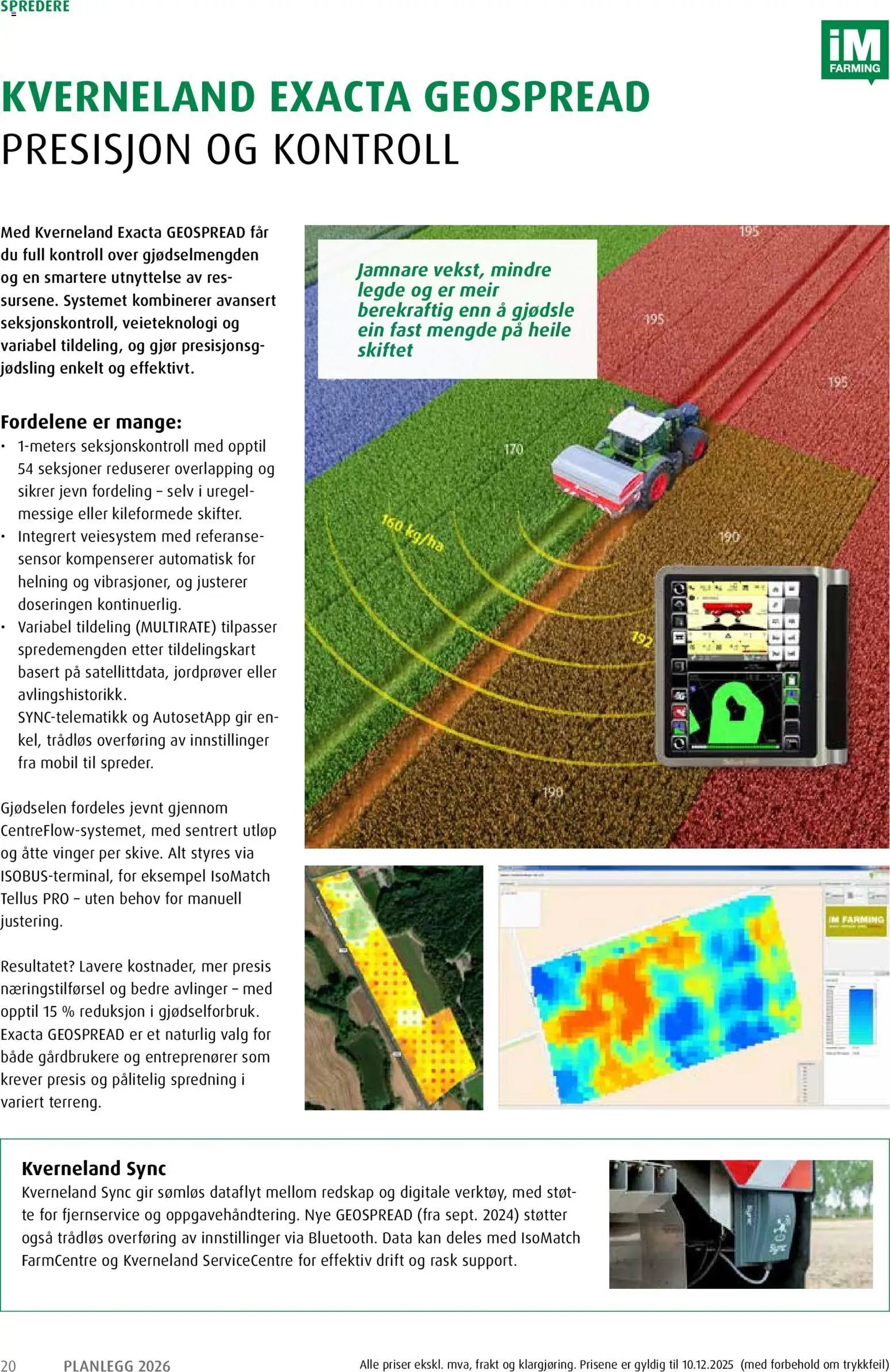 Felleskjøpet Planlegg 2026 fra Kverneland (2026-01-02 - 2027-01-03)