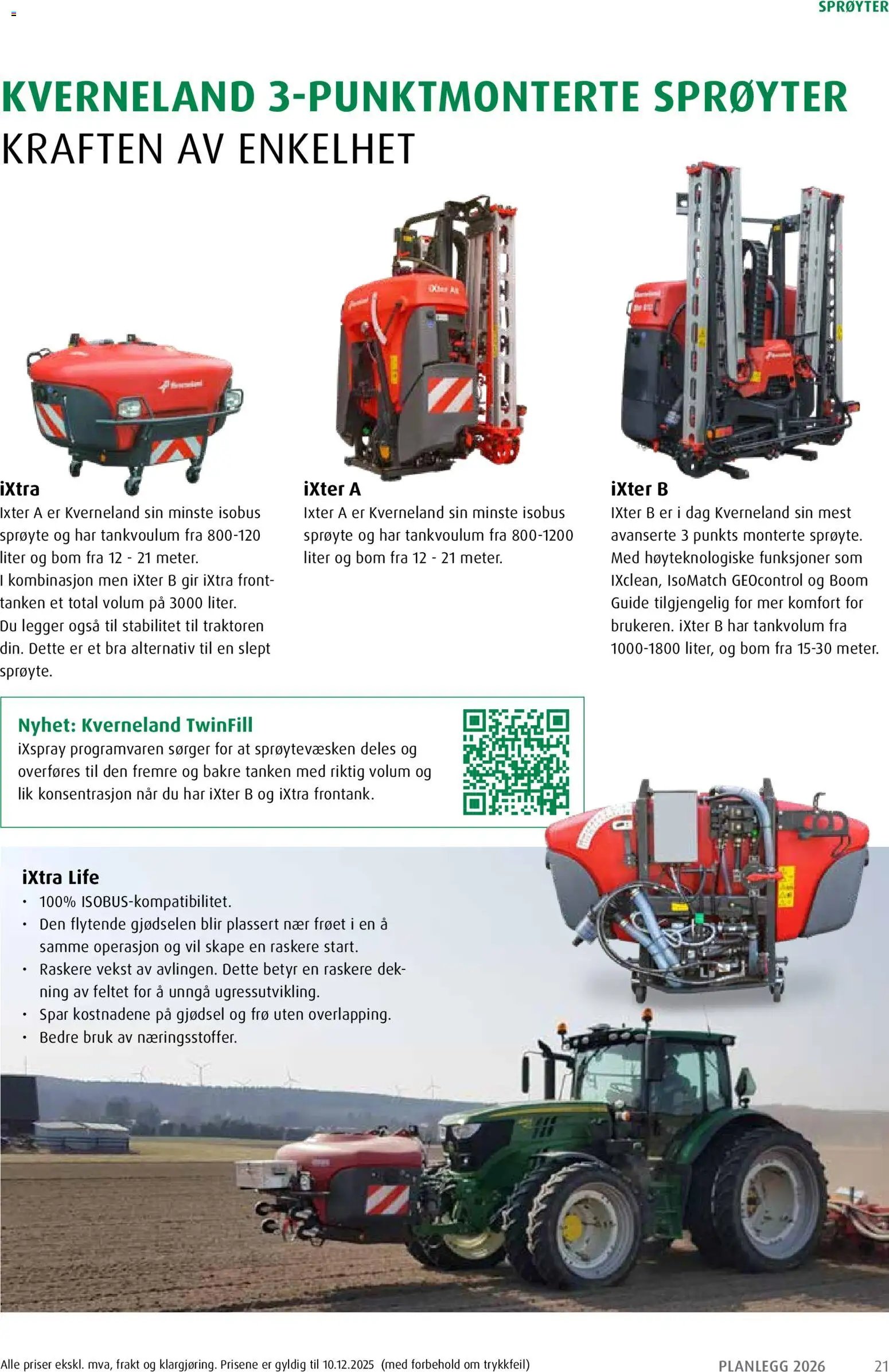 Felleskjøpet Planlegg 2026 fra Kverneland (2026-01-02 - 2027-01-03)