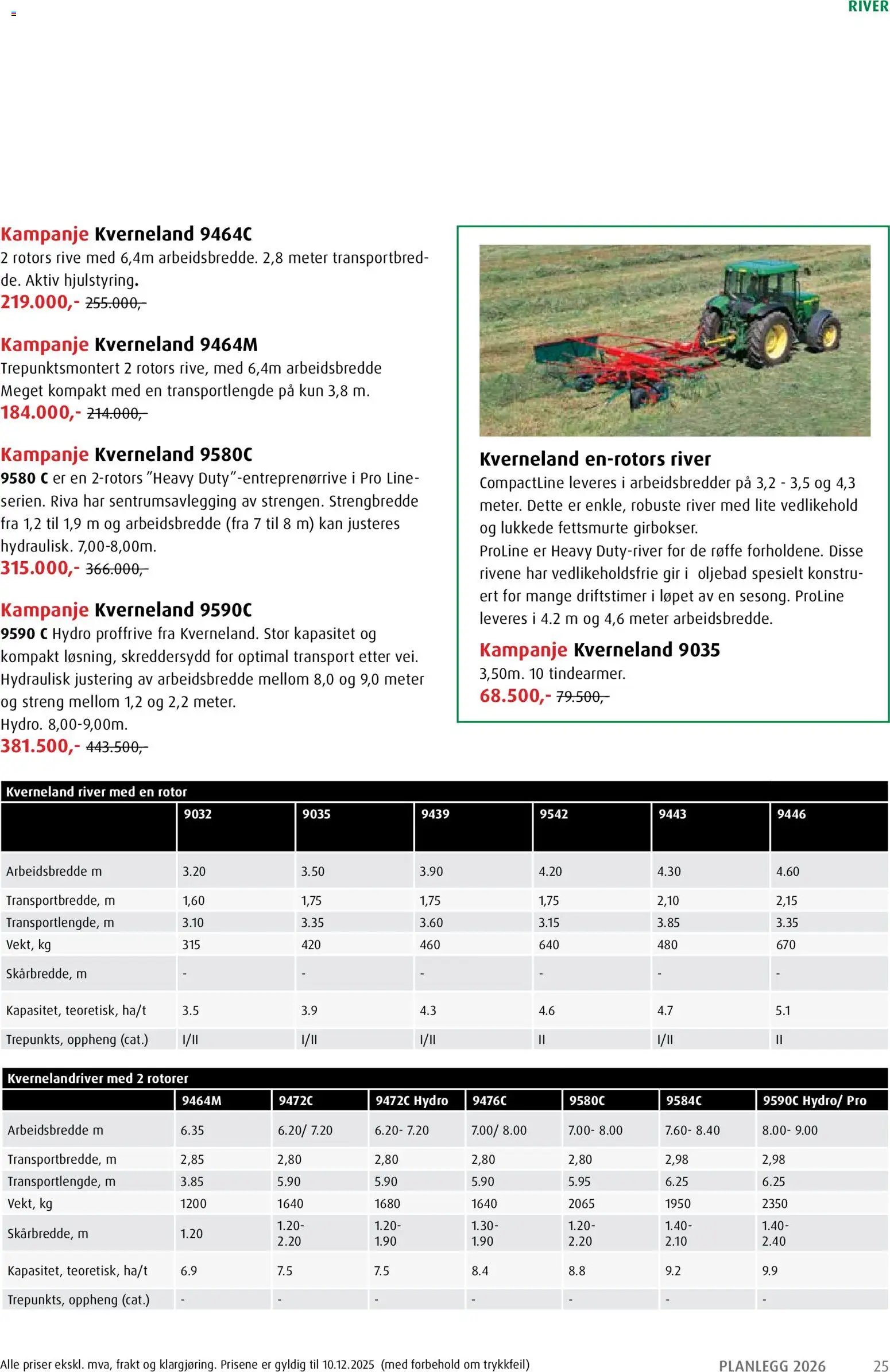 Felleskjøpet Planlegg 2026 fra Kverneland (2026-01-02 - 2027-01-03)