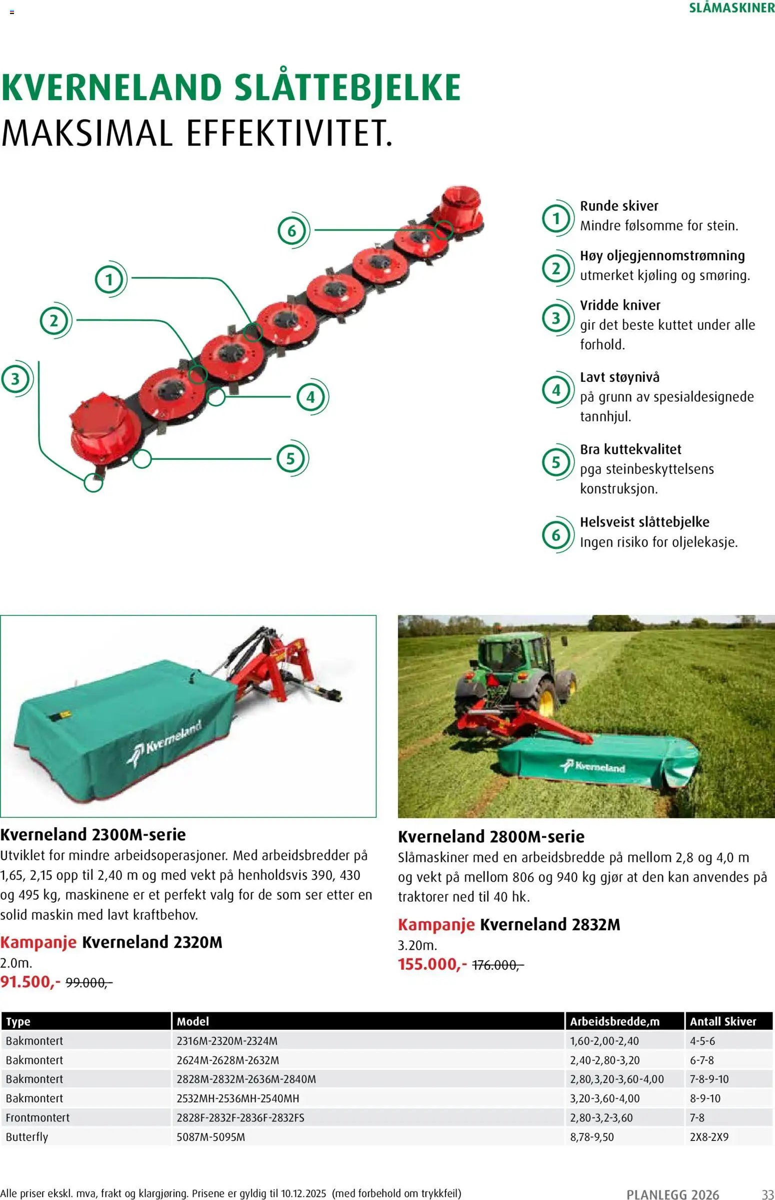 Felleskjøpet Planlegg 2026 fra Kverneland (2026-01-02 - 2027-01-03)