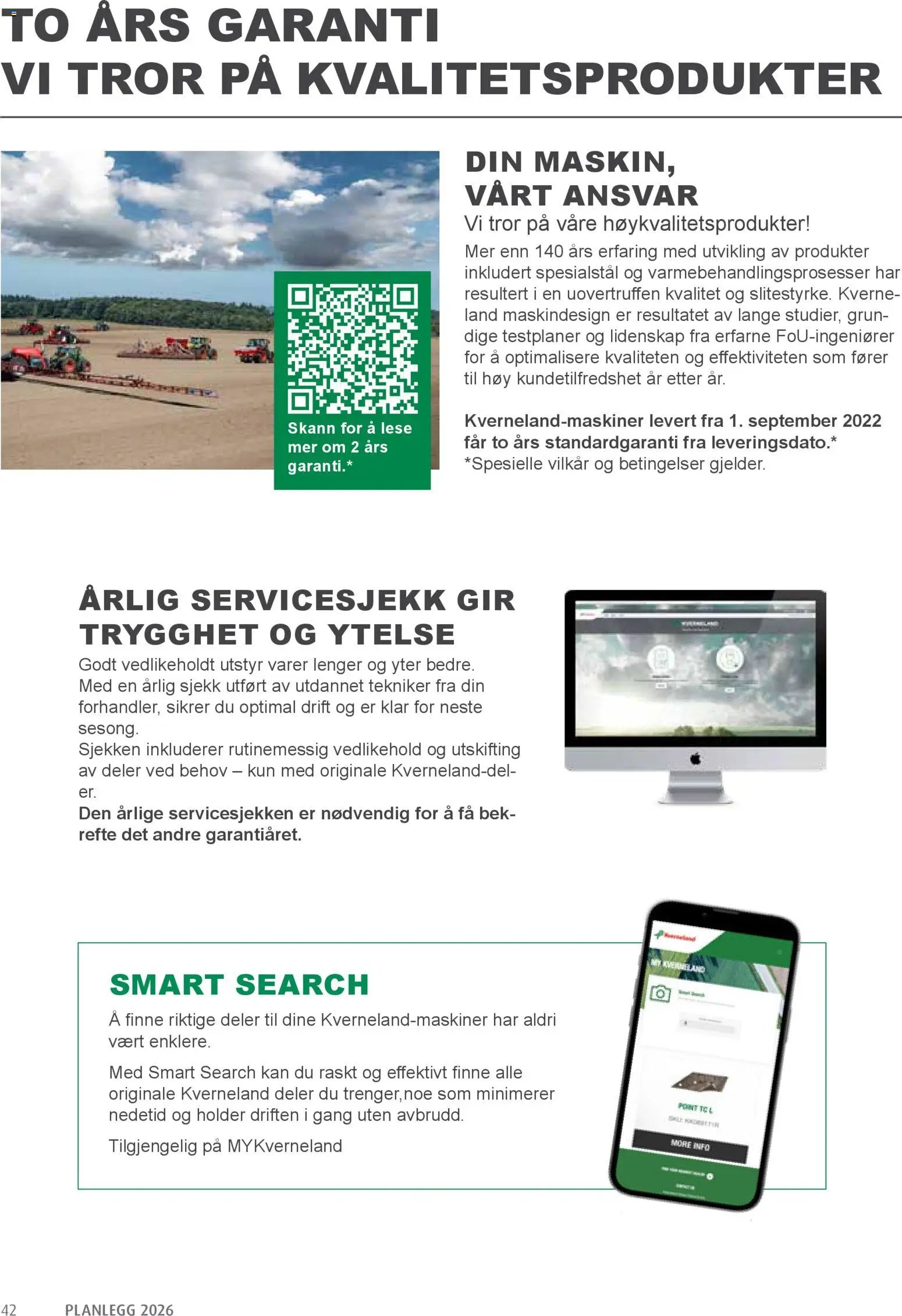 Felleskjøpet Planlegg 2026 fra Kverneland (2026-01-02 - 2027-01-03)