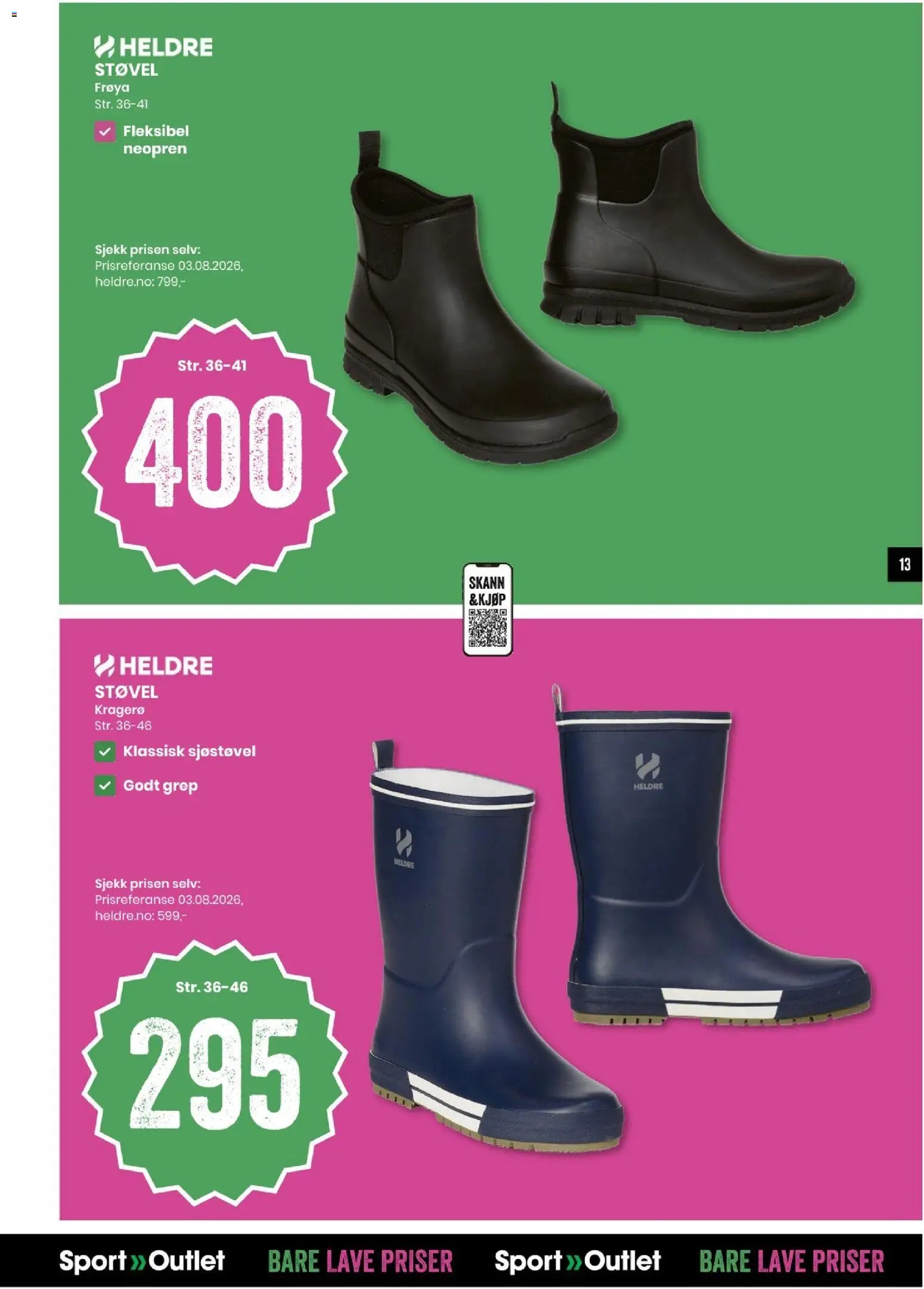 Sport Outlet Bare lave priser