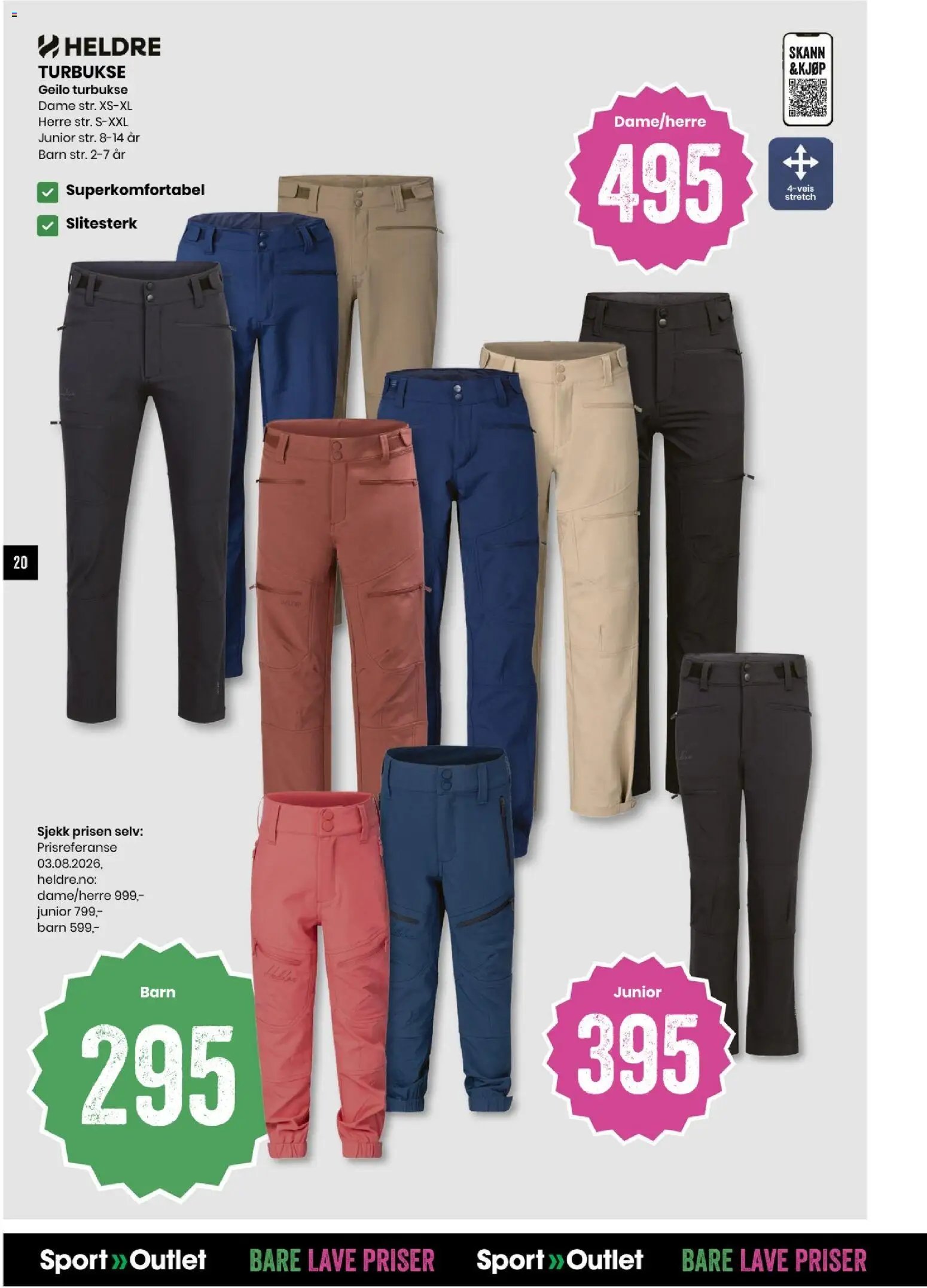 Sport Outlet Bare lave priser