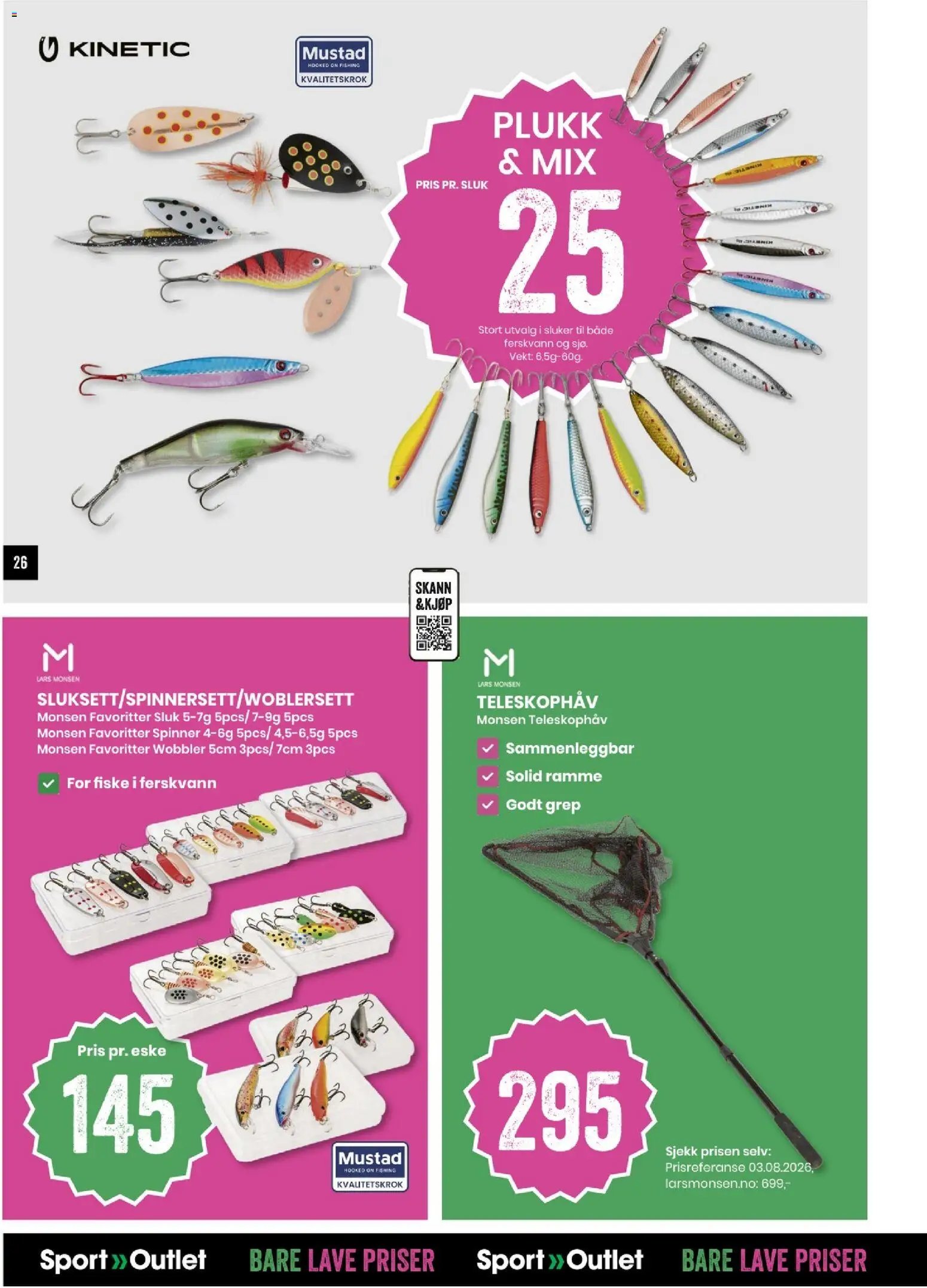 Sport Outlet Bare lave priser