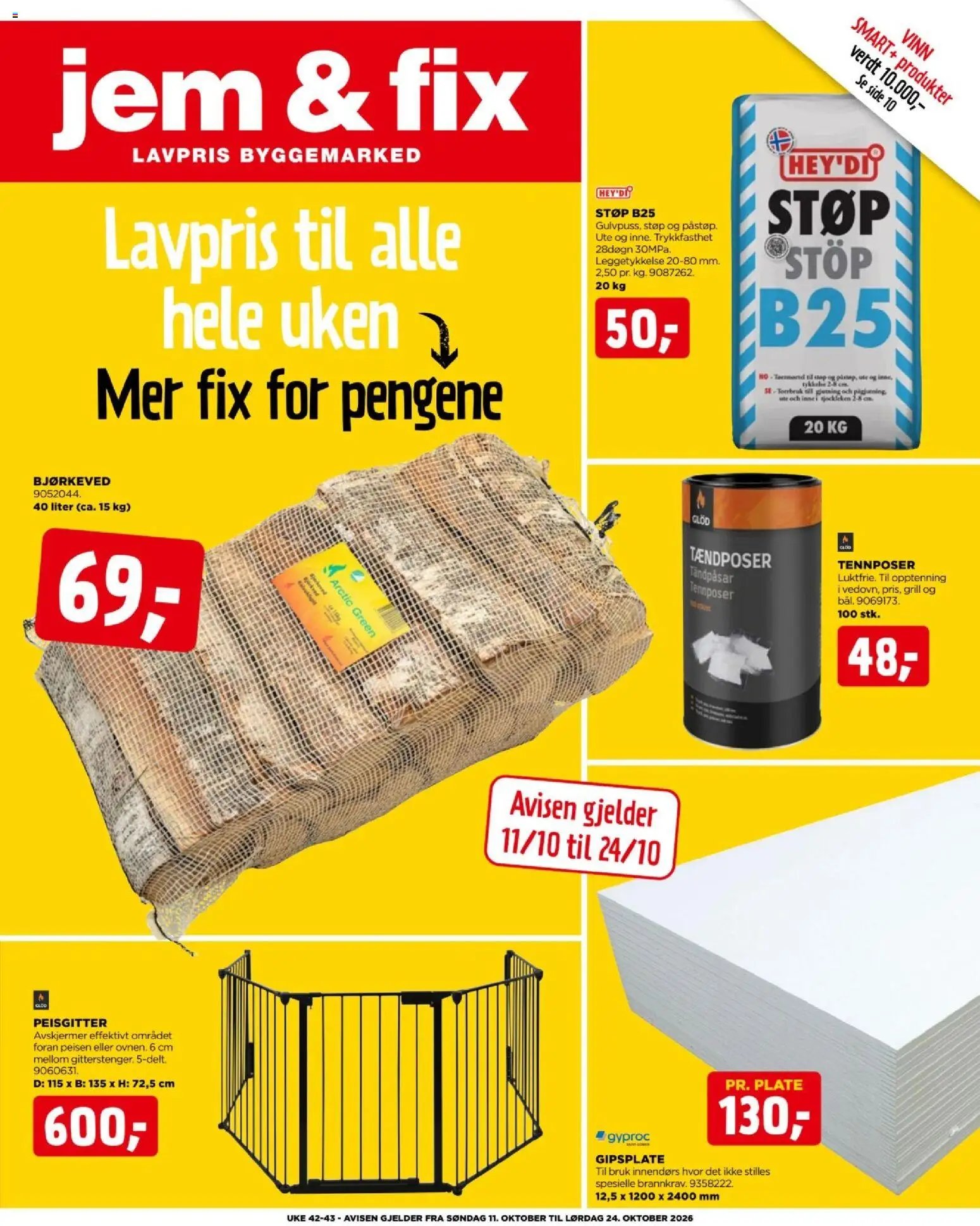 Jem & Fix kundeavis