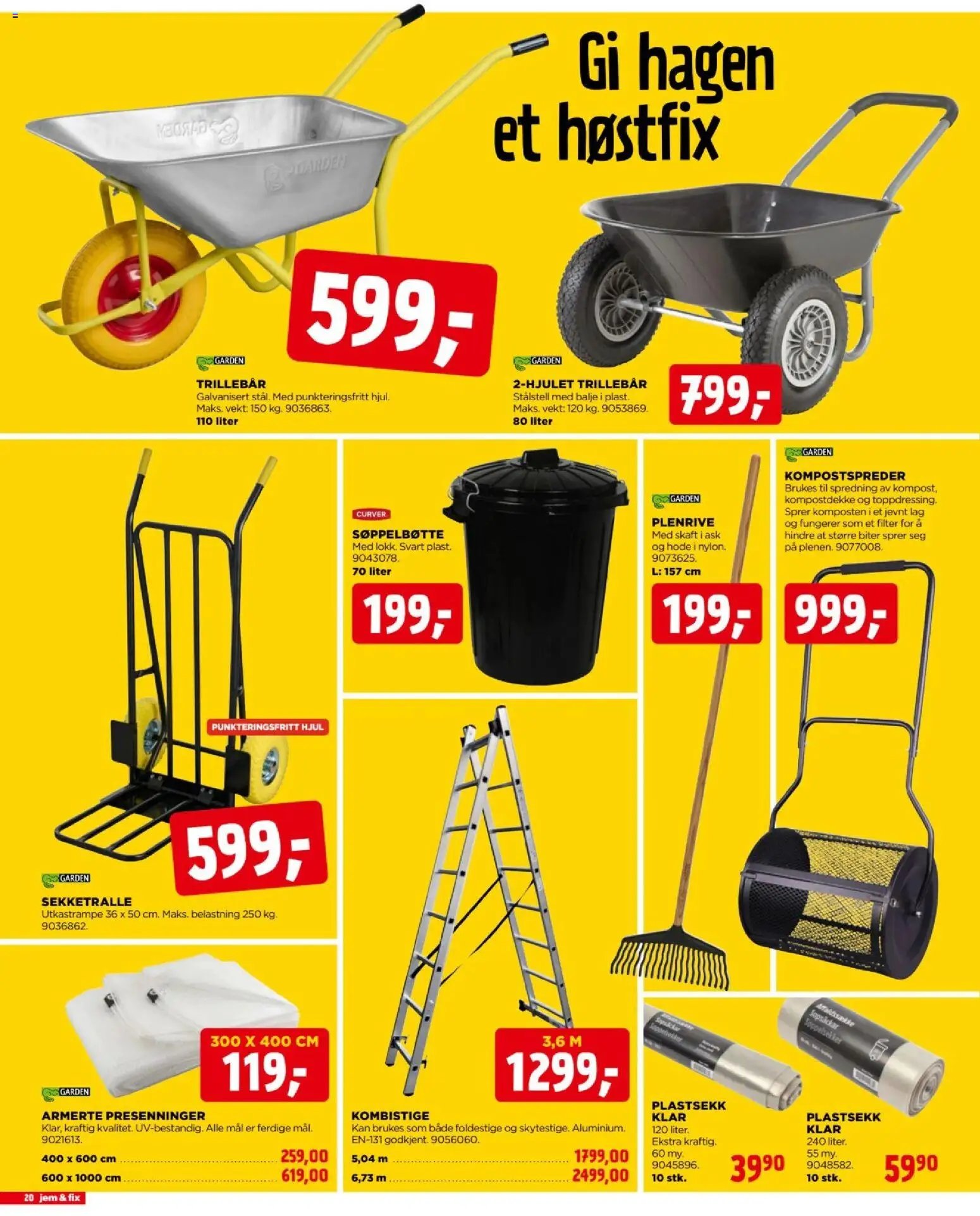 Jem & Fix kundeavis