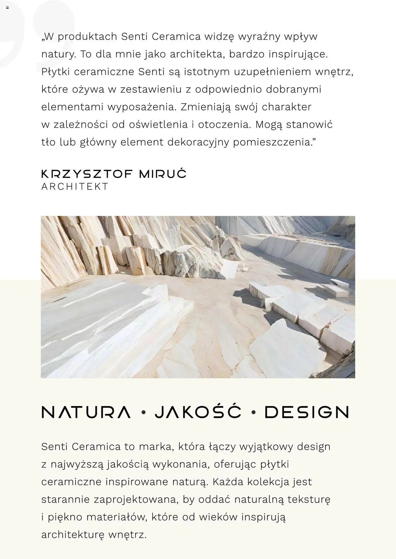Komfort Gazetka - Senti Ceramica