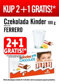 Prim Market promocja - Kinder Czekolada
