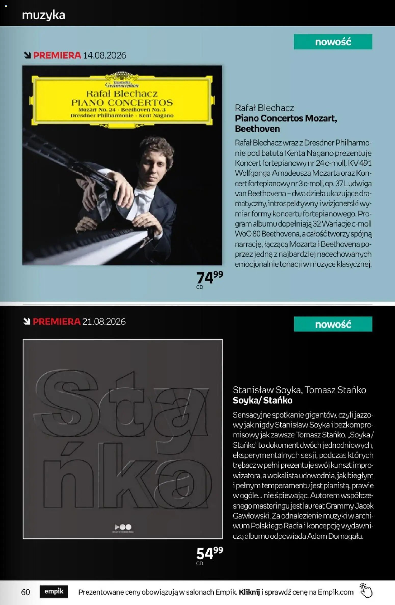 Empik promocje - Tom kultury Muzyka