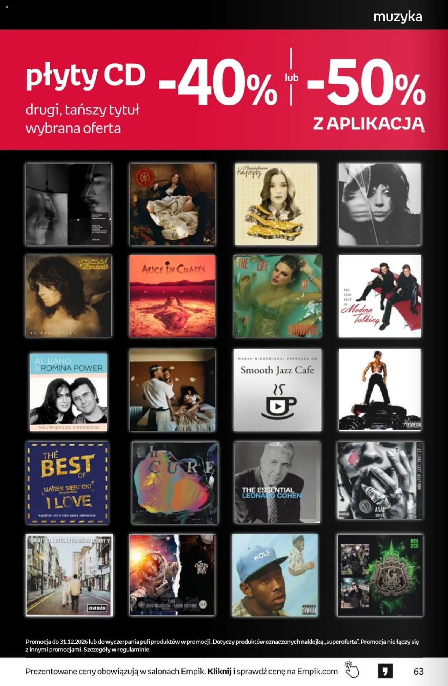 Empik promocje - Tom kultury Muzyka