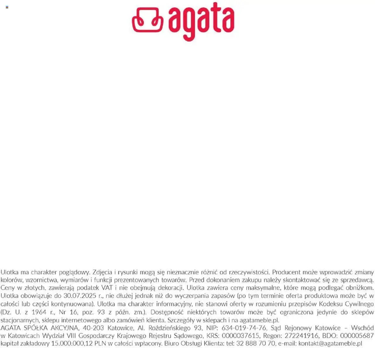 Salony Agata Gazetka - Quadron Armatura