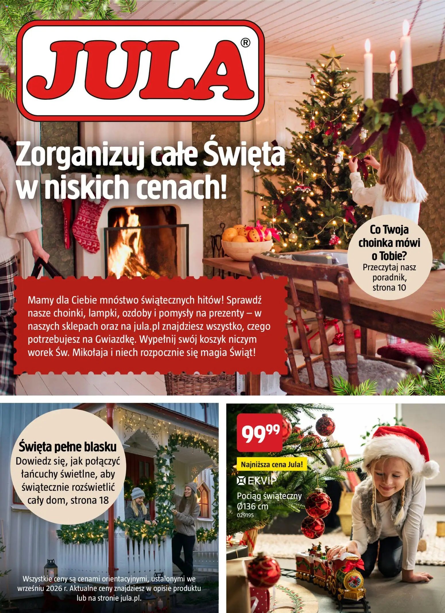 Jula gazetka - Zorganizuj całe Święta w niskich cenach