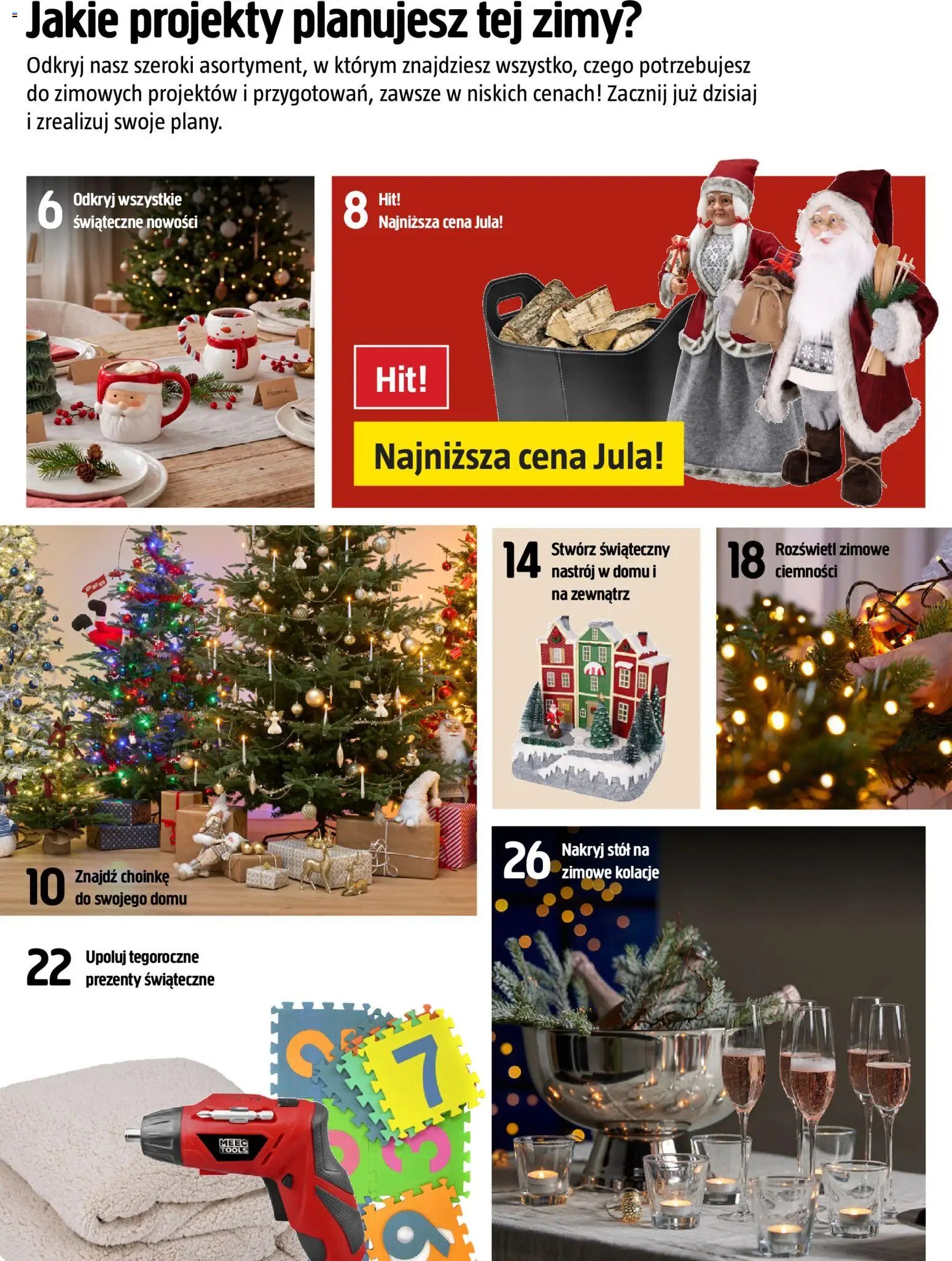 Jula gazetka - Zorganizuj całe Święta w niskich cenach